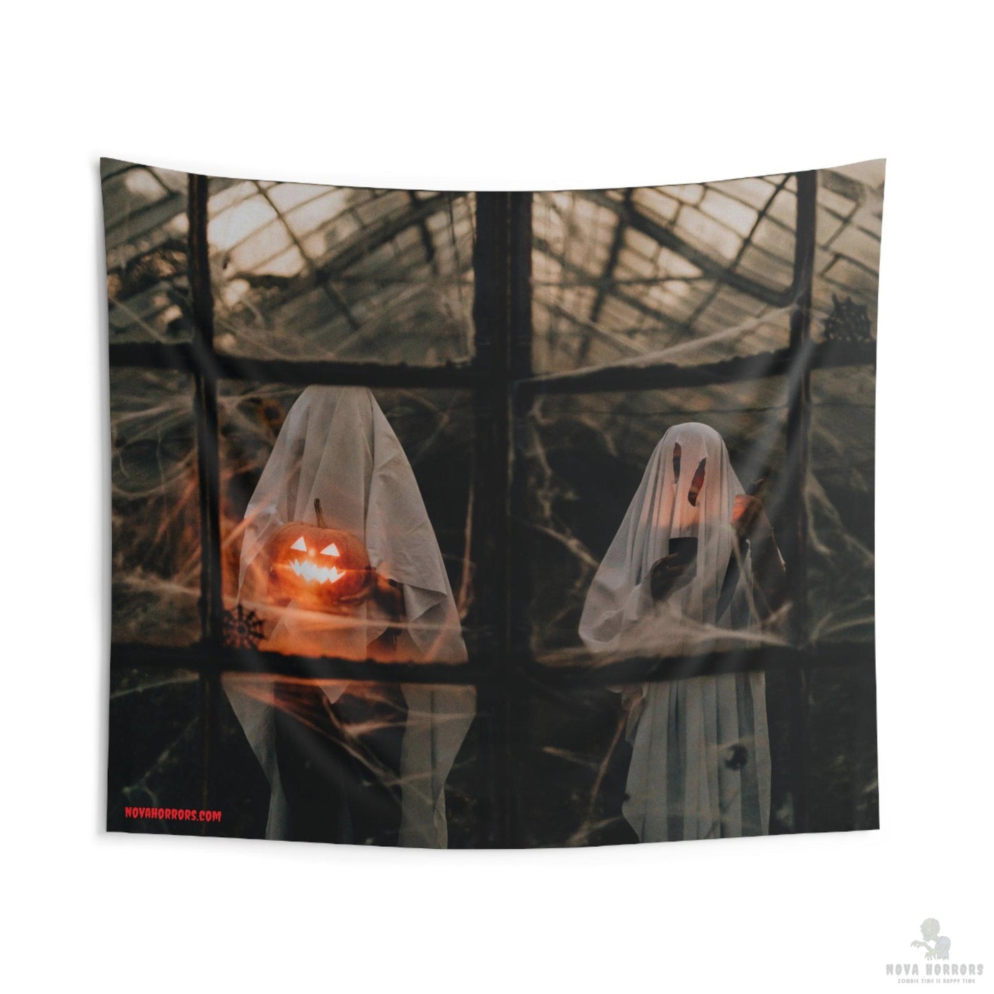 Halloween Ghosties Wall Tapestry