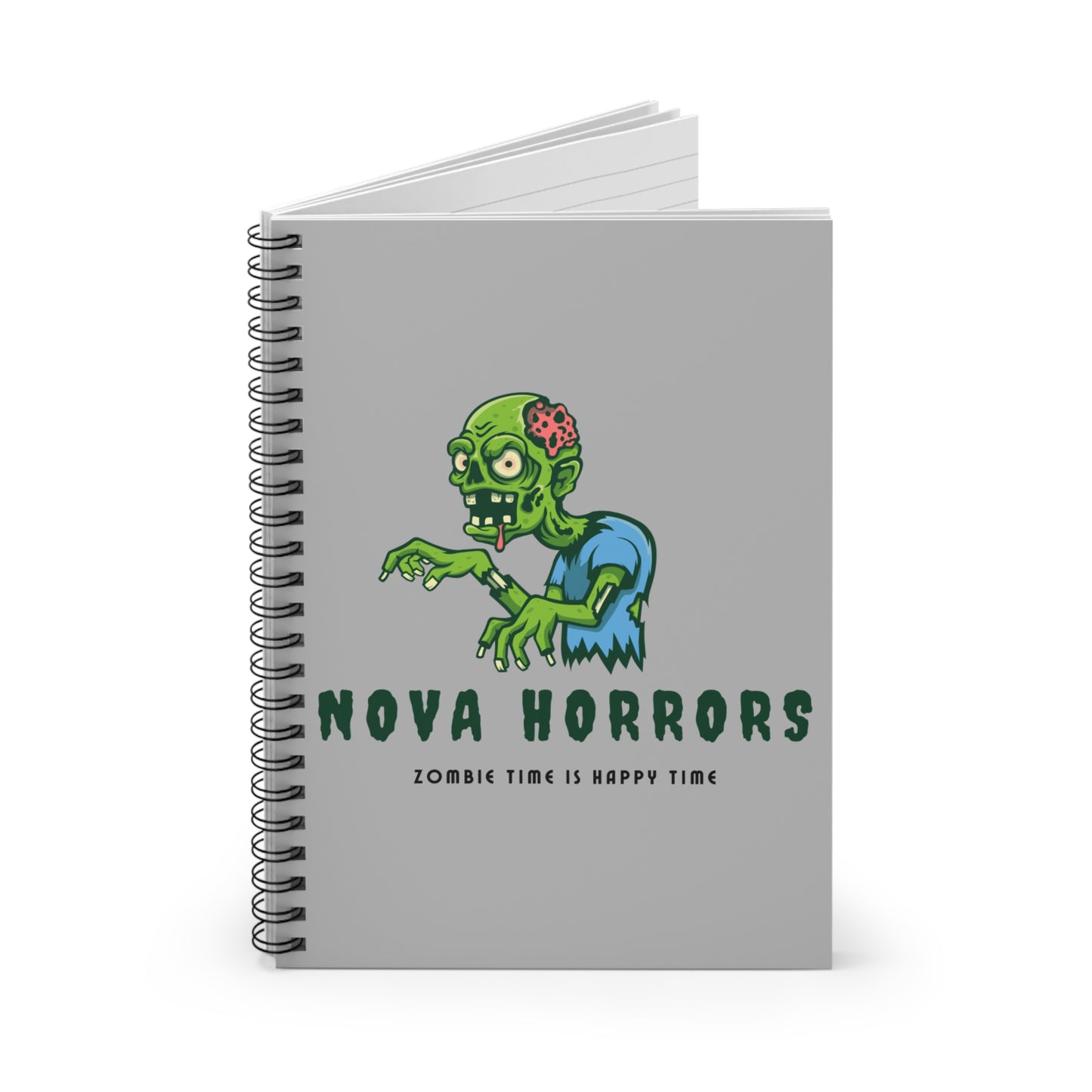 Nova Horrors Spiral Notebook – Gothic Horror Writing Journal