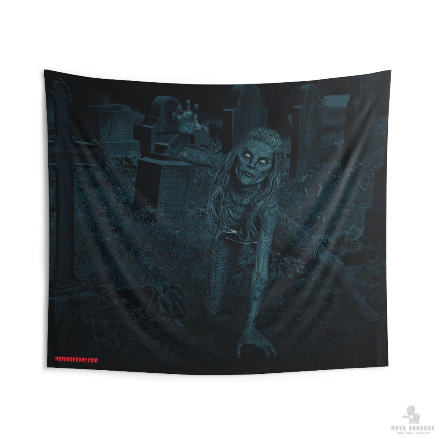 Graveyard Gloria Wall Tapestry