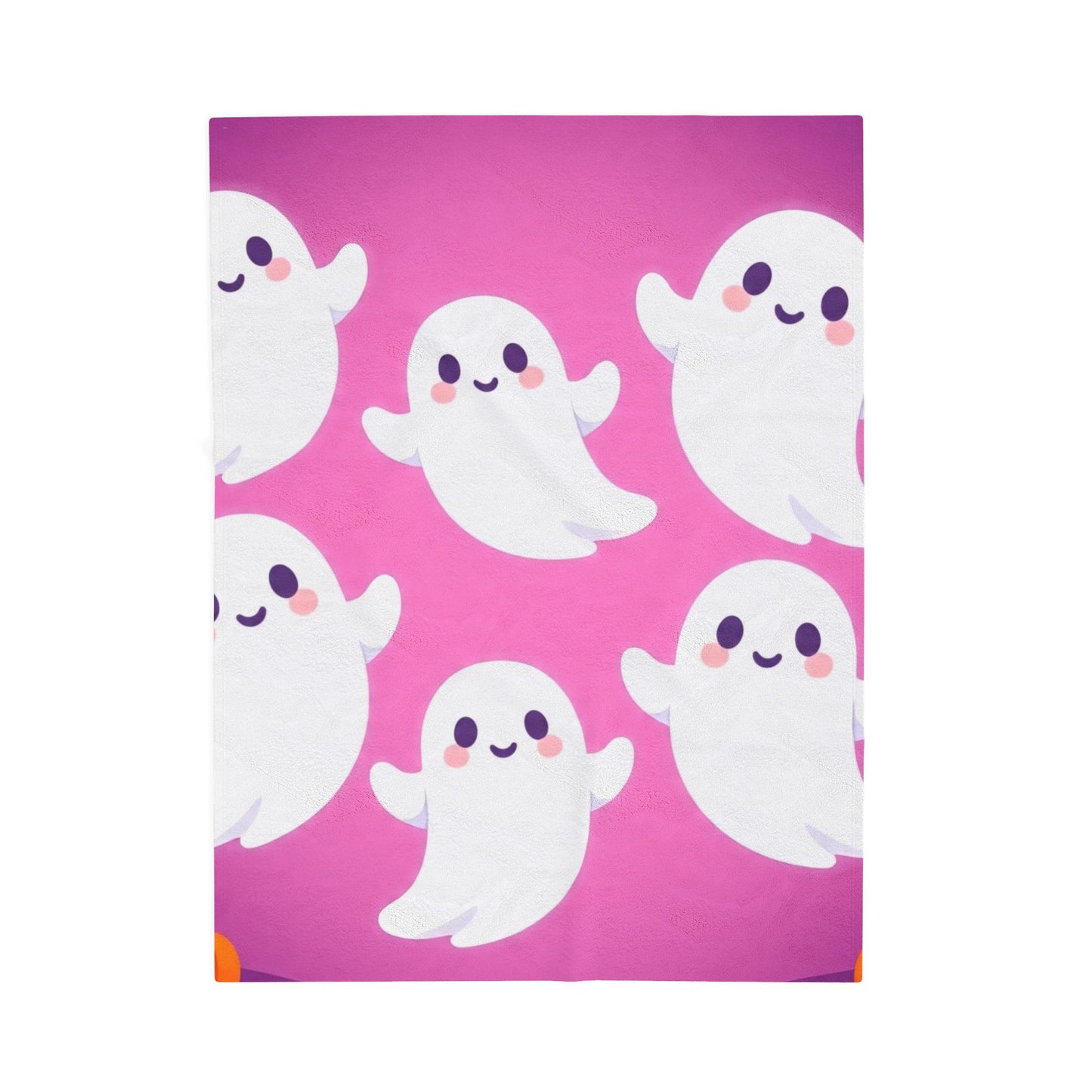 Squad Ghouls Snuggler Plush Blanket – Spooky Cute Halloween Throw