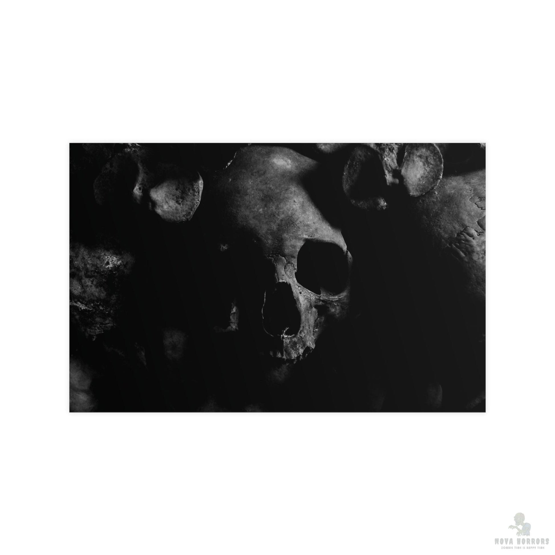 Dark Skull Poster 17x 11 Matte