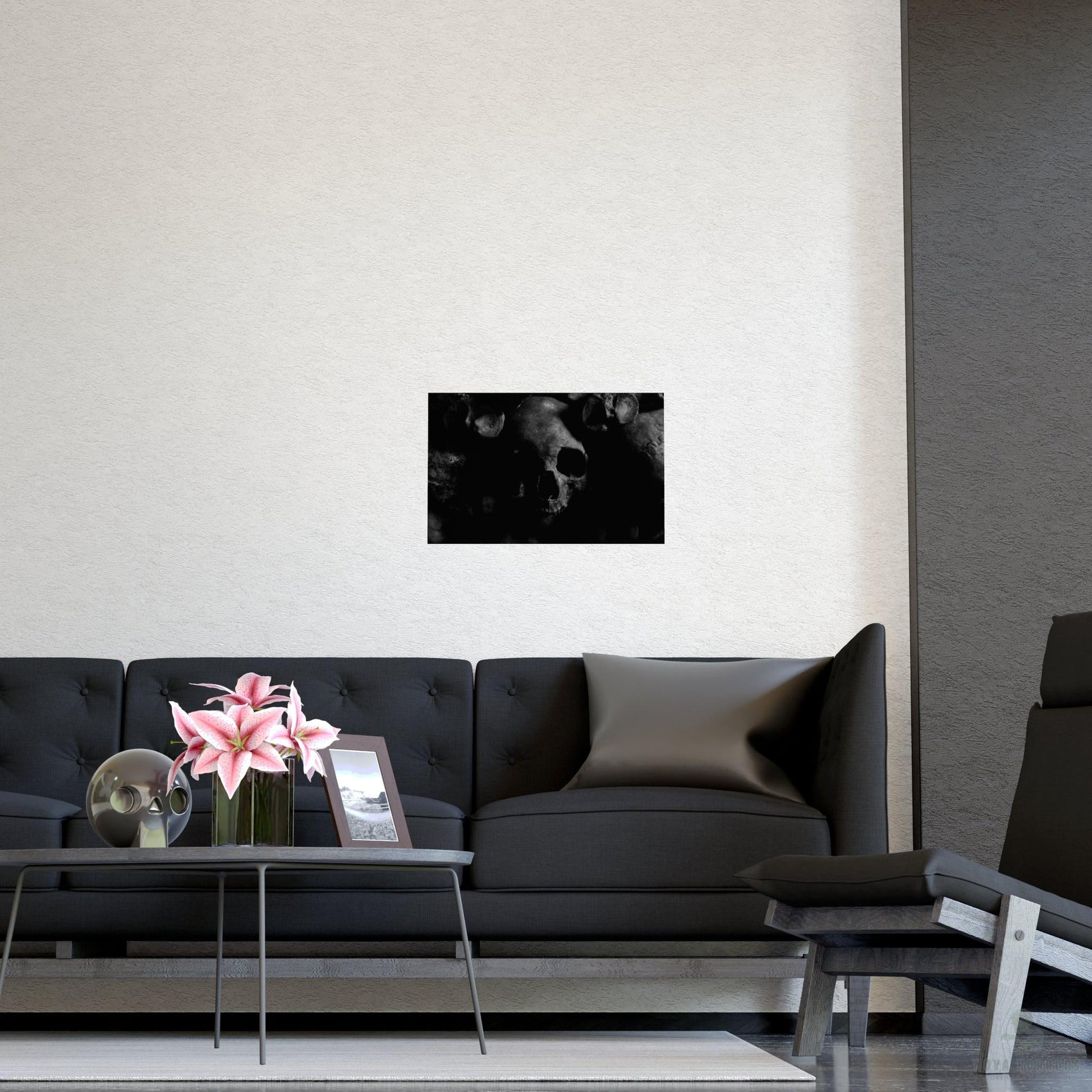 Dark Skull Poster 17x 11 Matte