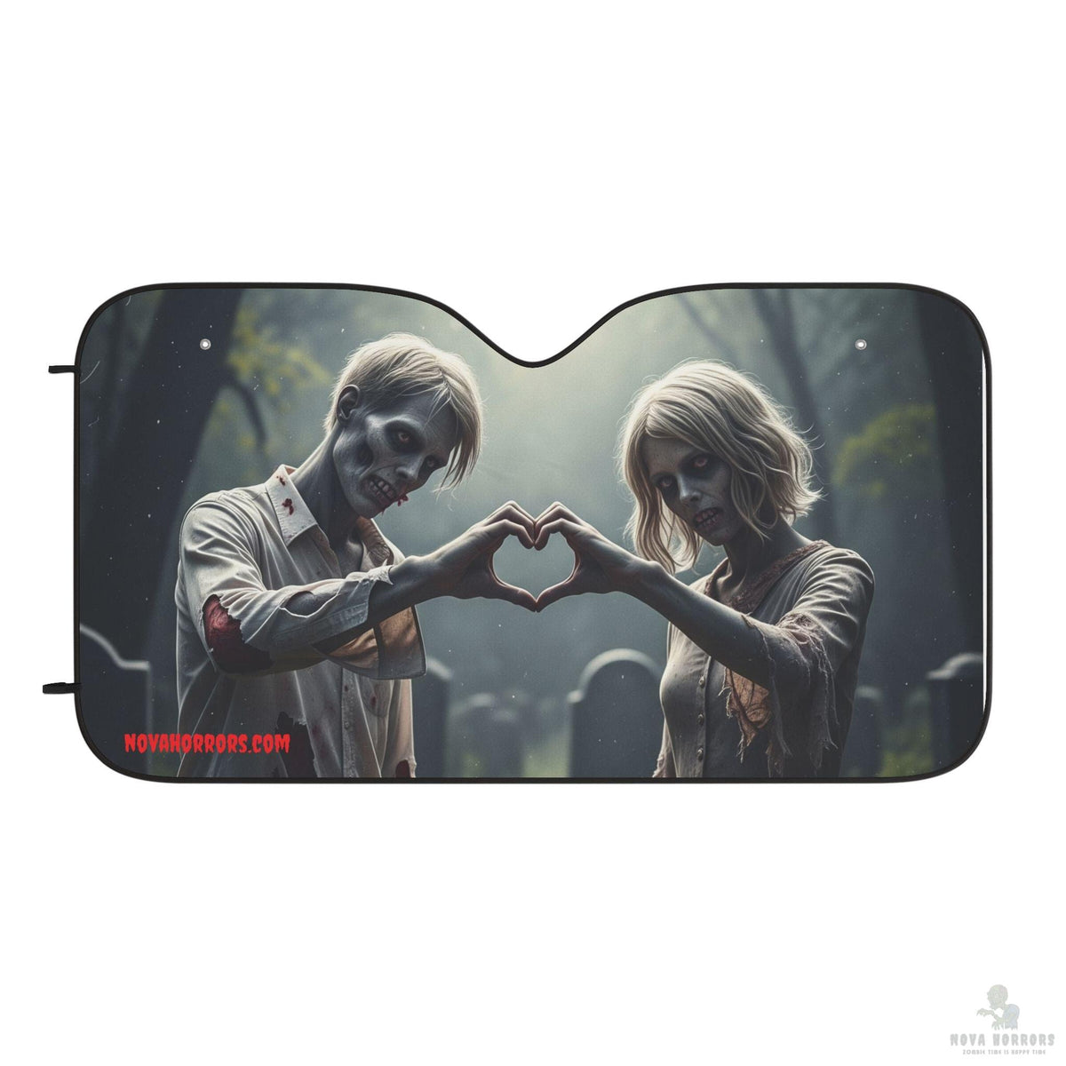 Love Never Dies Car Sun Shade