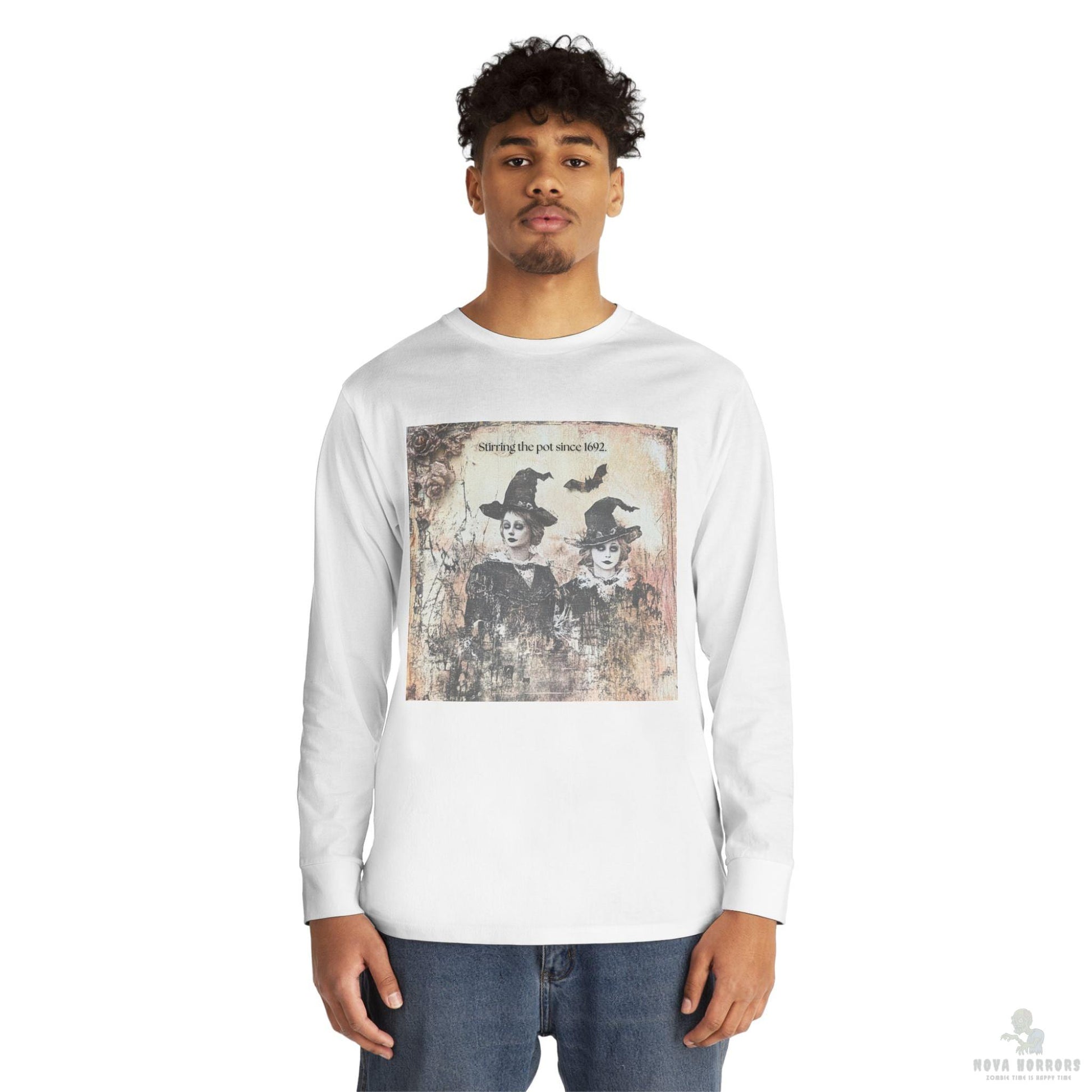 Stirring the Pot Since 1692 Long Sleeve Crewneck Tee