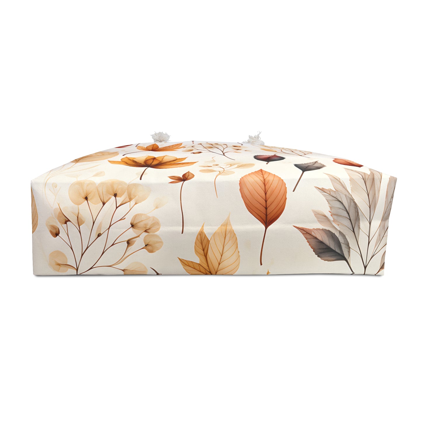 Autumn Floral Weekender Bag, Travel Tote, Beach Bag, Fall Getaway Purse, Lightweight Shopping Bag, Perfect for Weekend Trips