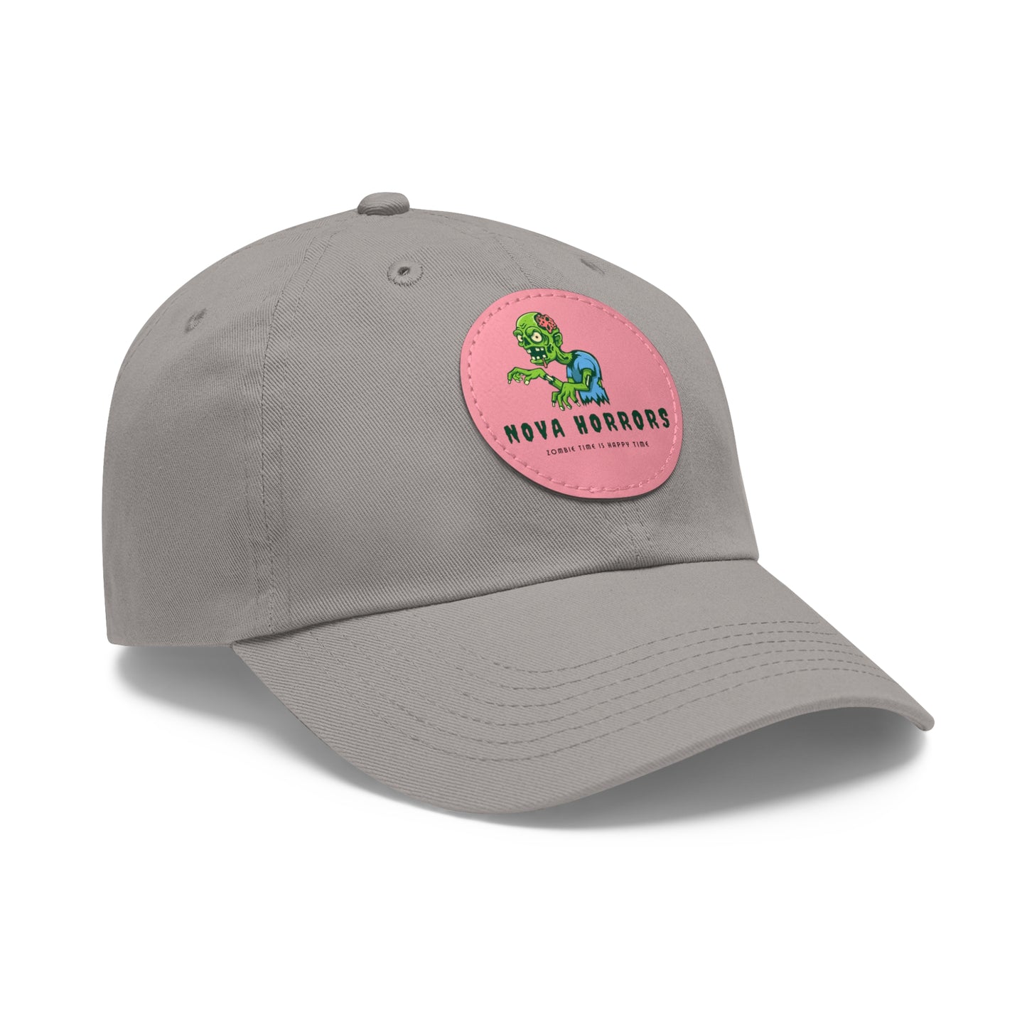Nova Horrors Logo Hat with Leather Patch