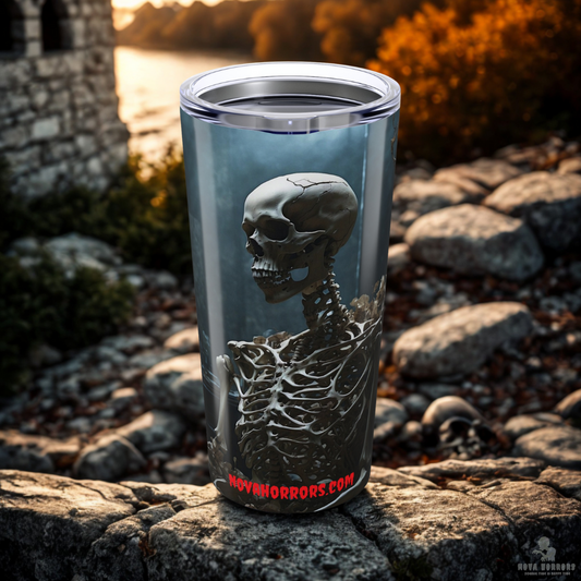 Gothic Skeleton Tumbler 20oz
