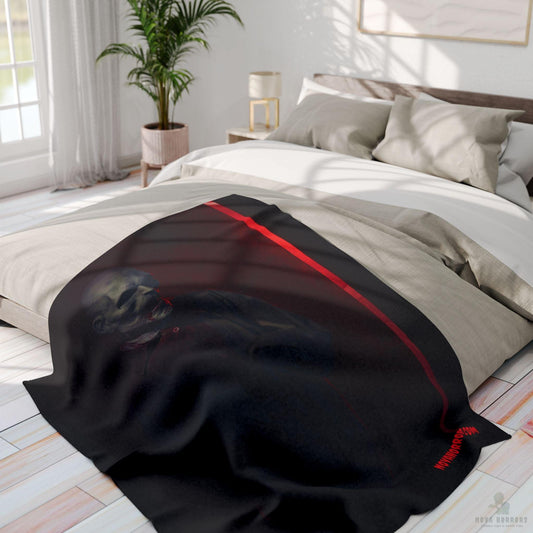 Death Stare Zombie Arctic Fleece Blanket
