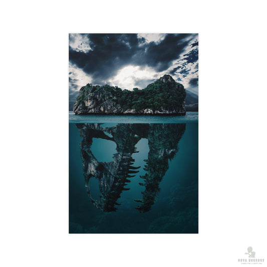 What Lies Beneath the Water Poster 17x 11 Matte