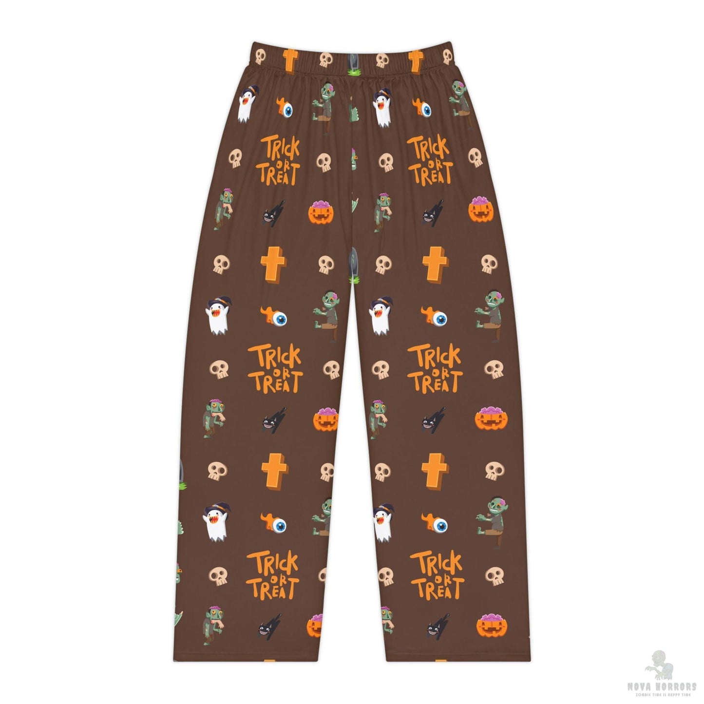 Trick or Treat Women's Pajama Pants, Halloween Sleepwear, Cute Loungewear, Gift for Her, Seasonal Relaxation Pants