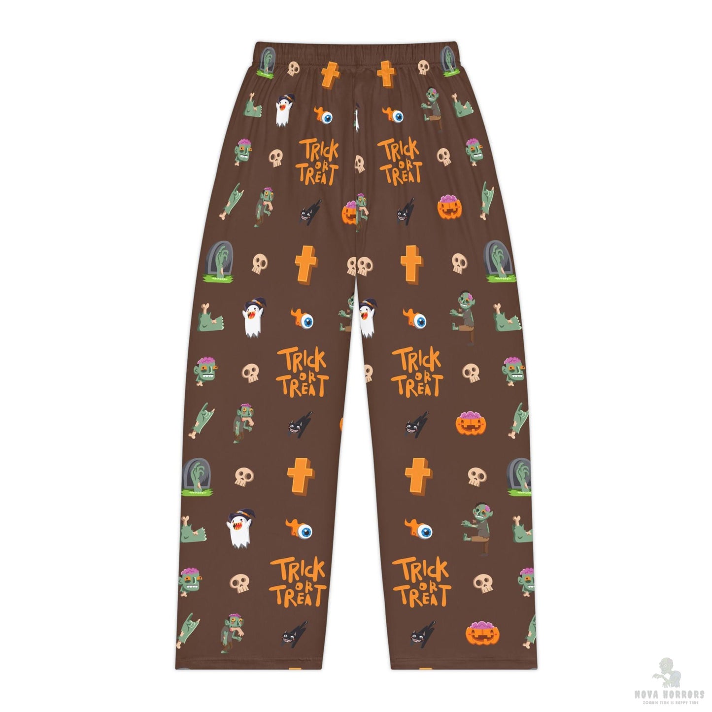 Trick or Treat Women's Pajama Pants, Halloween Sleepwear, Cute Loungewear, Gift for Her, Seasonal Relaxation Pants