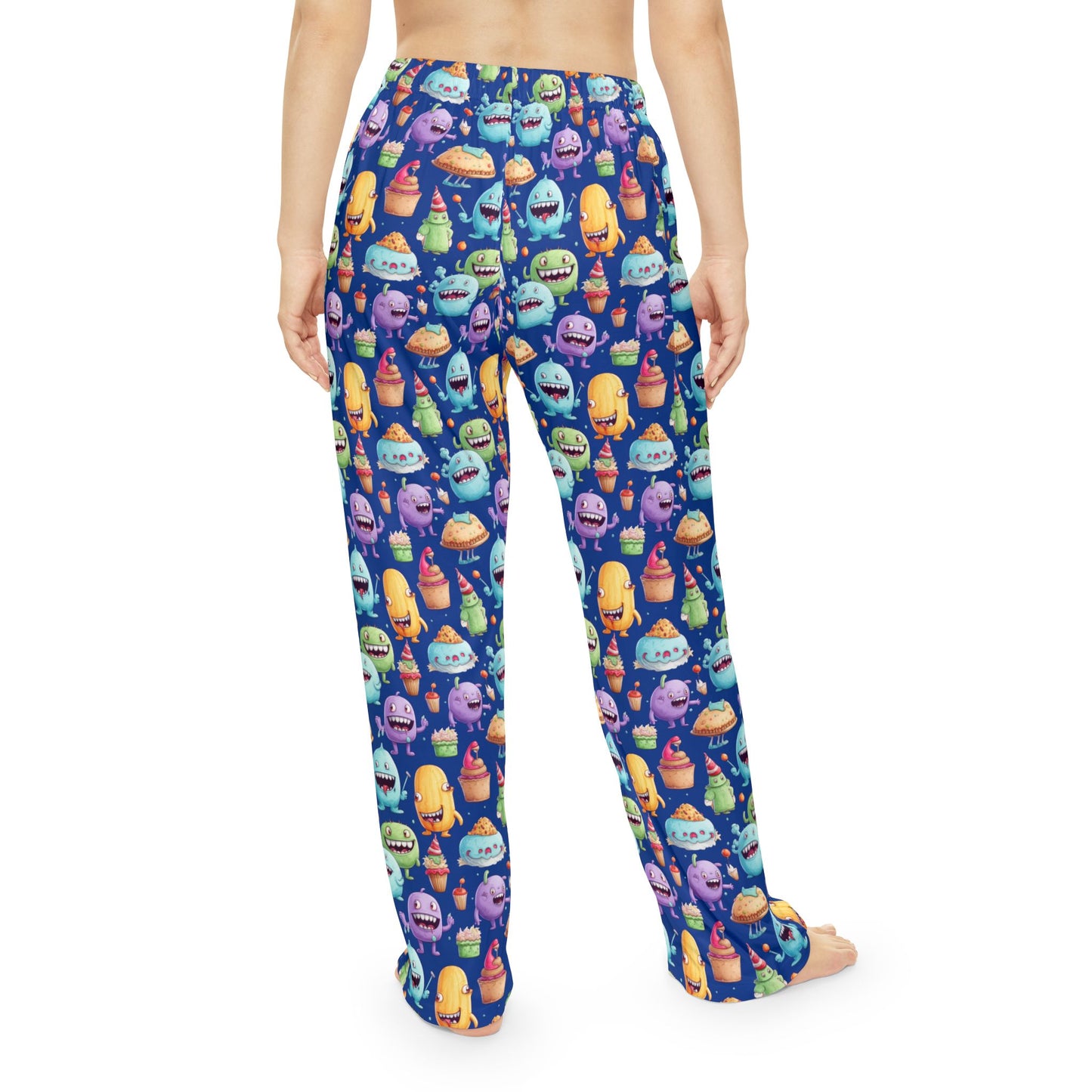 Monster Women's Pajama Pants, Halloween Sleepwear, Cute Loungewear, Gift for Her, Seasonal Relaxation Pants