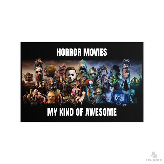 Horror Movies Awesome Posters 17x 11 Matte