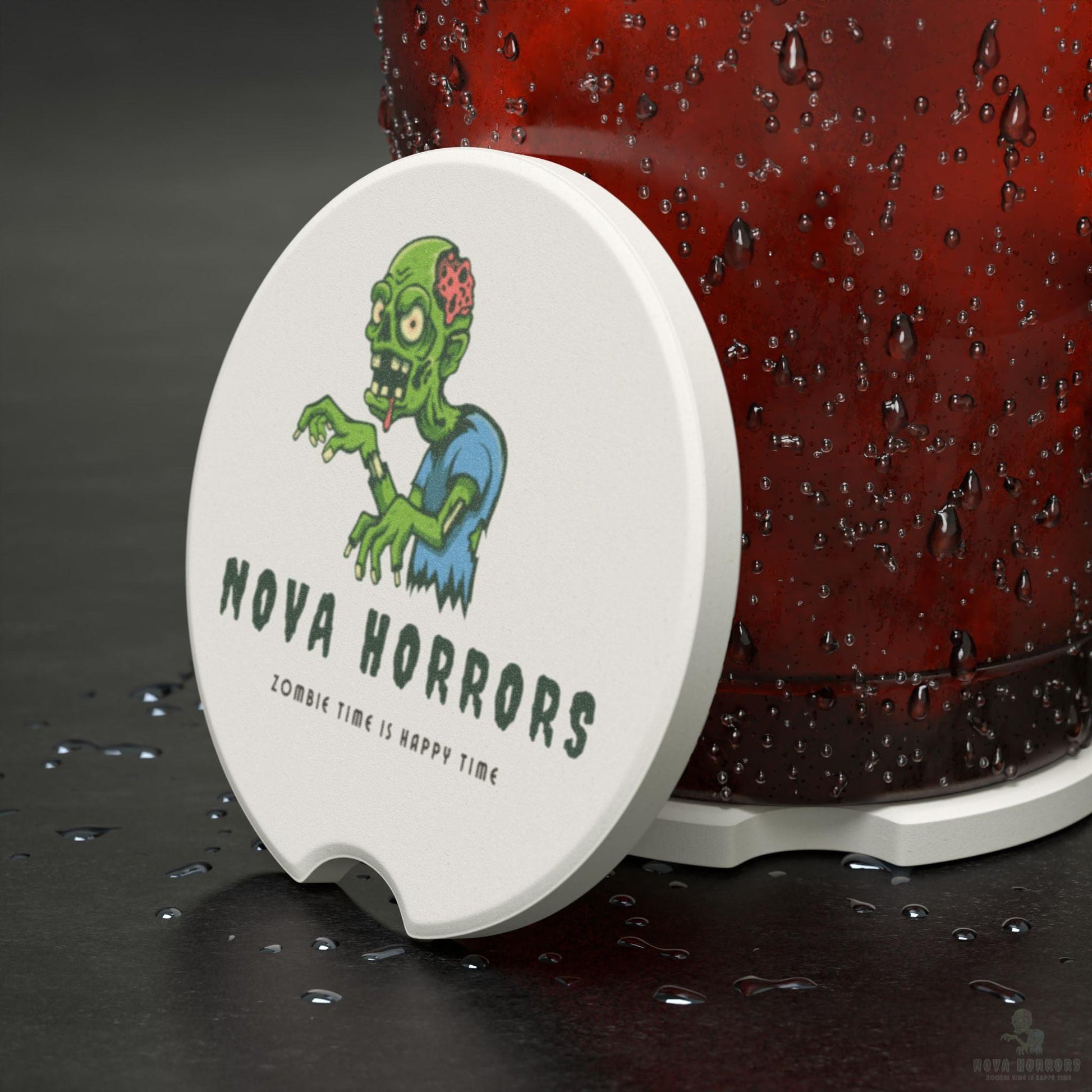 Nova Horrors Soapstone Car Coaster