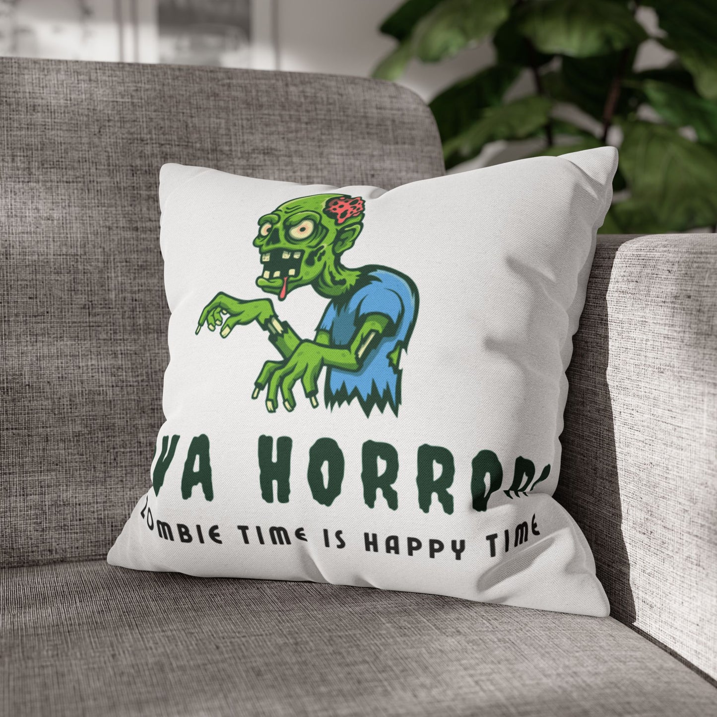 Nova Horrors Pillowcase 16x16 – Gothic Cosmic Horror Throw Pillow Cover