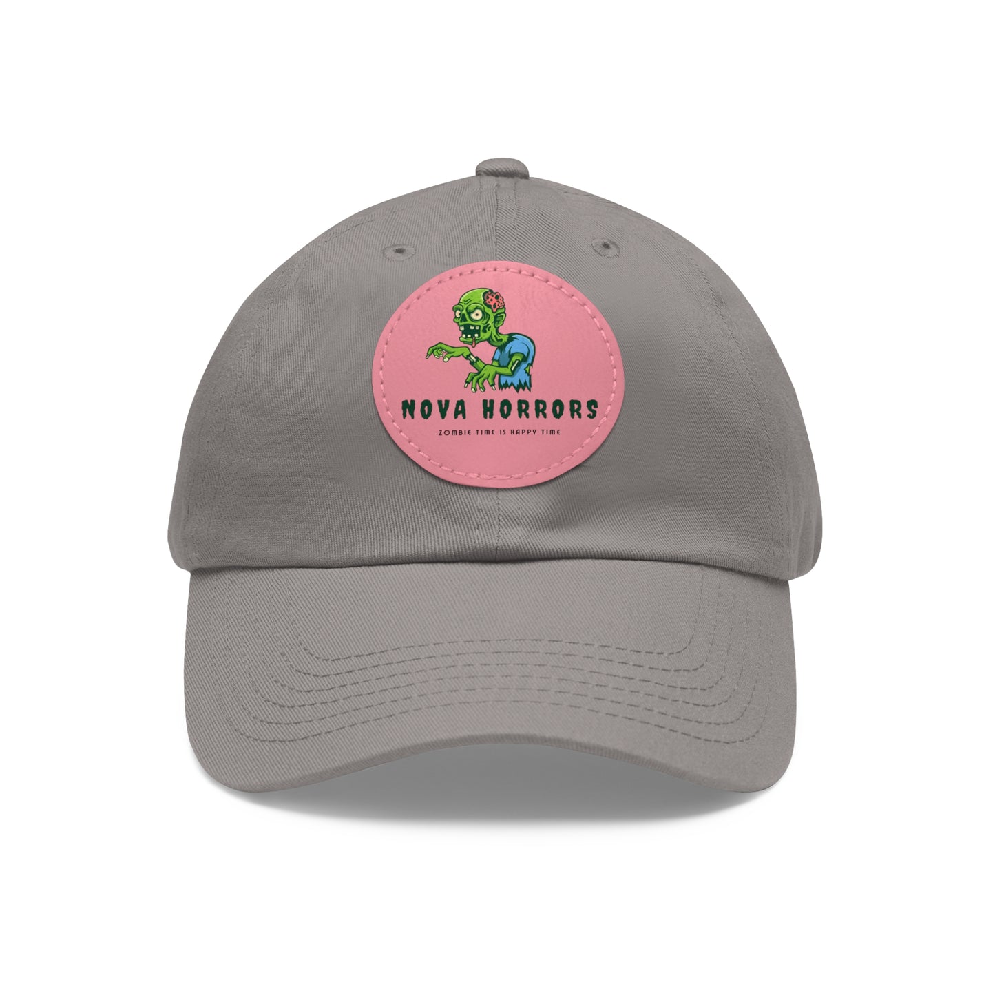 Nova Horrors Logo Hat with Leather Patch