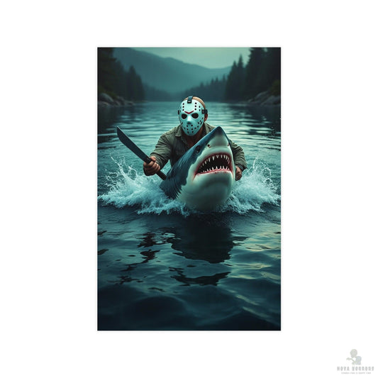 Jasons Jaws Poster 17x 11 Matte