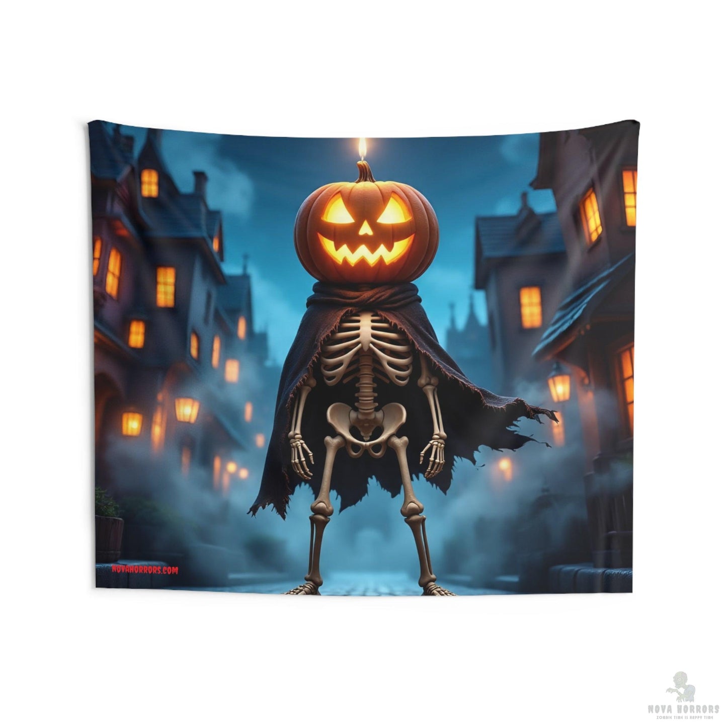 Guard of Halloweentown Wall Tapestry