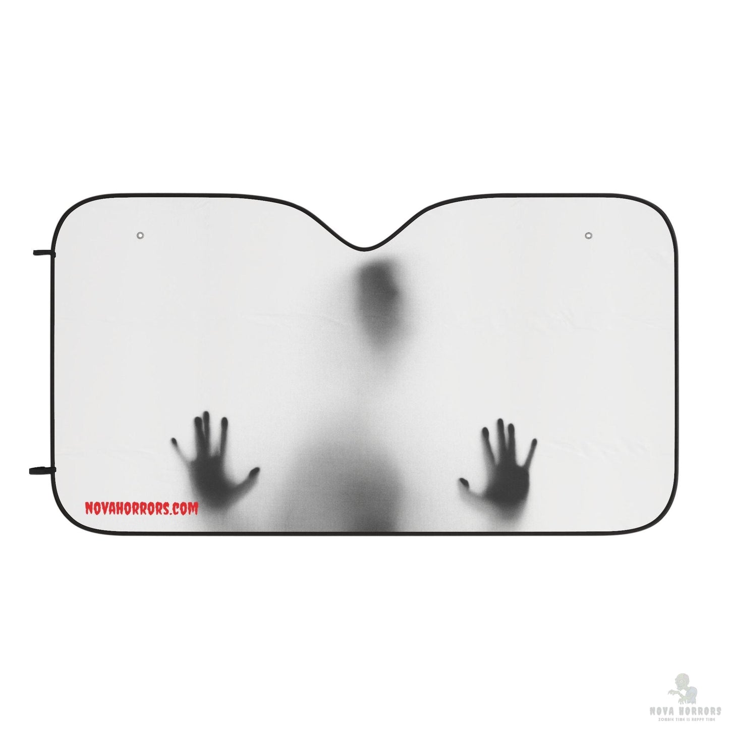 Trapped Inside Car Sun Shade