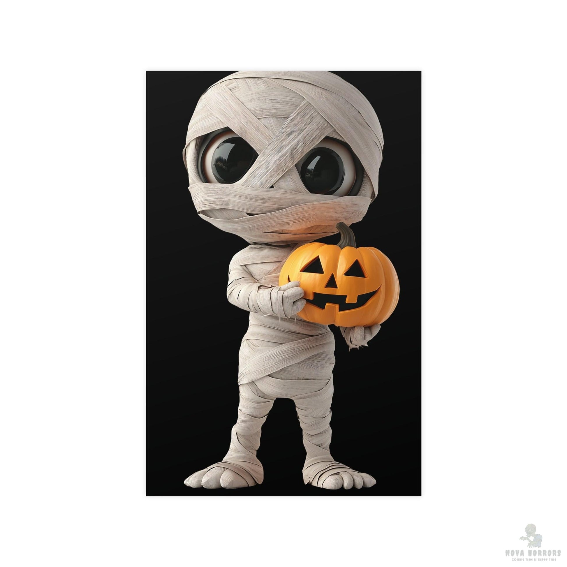 Jacko lantern Mummy Poster 17x 11 Matte