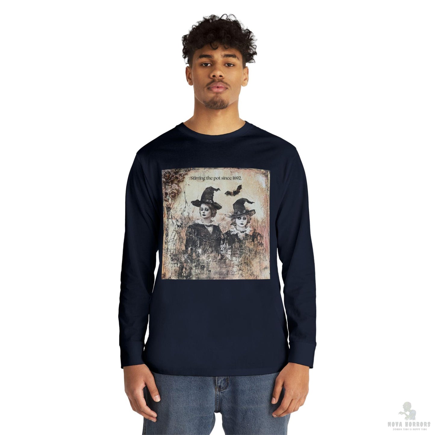 Stirring the Pot Since 1692 Long Sleeve Crewneck Tee