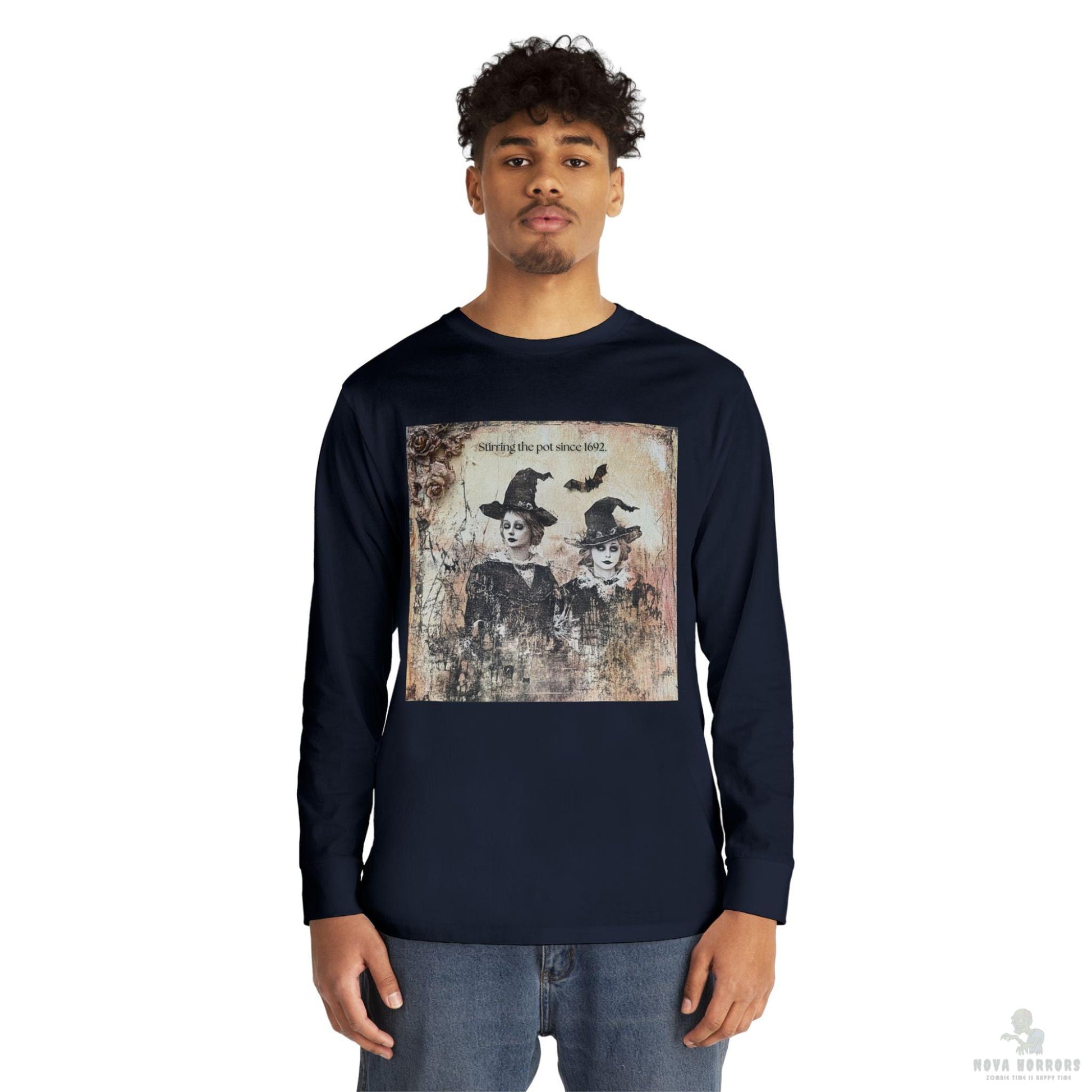 Stirring the Pot Since 1692 Long Sleeve Crewneck Tee