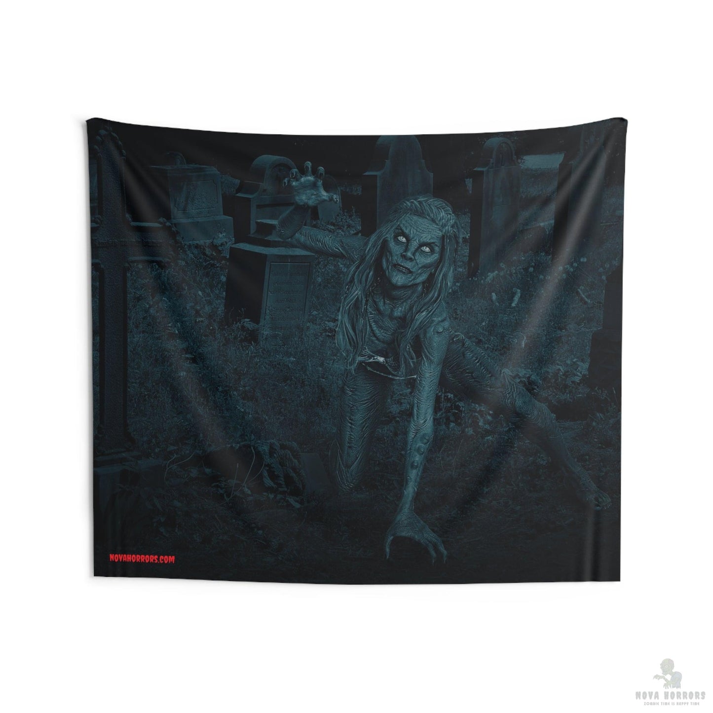 Graveyard Gloria Wall Tapestry