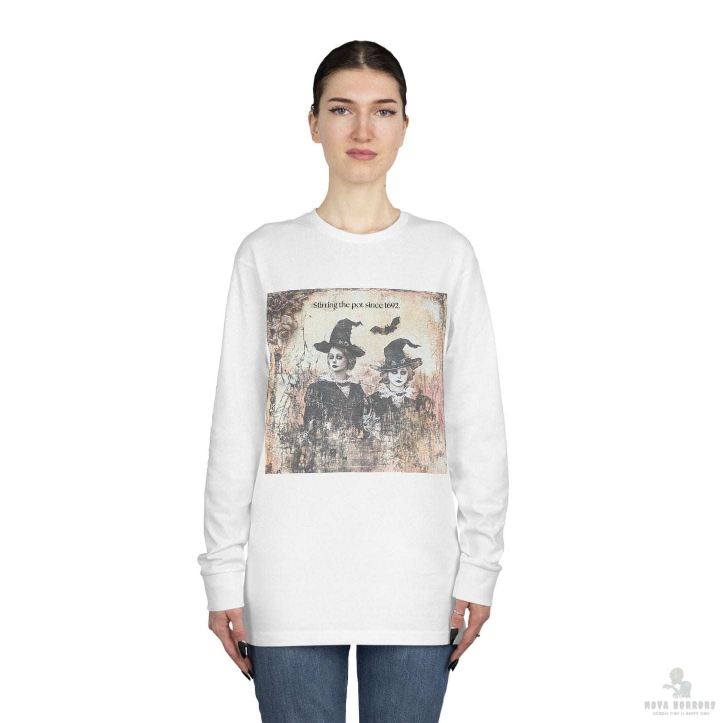 Stirring the Pot Since 1692 Long Sleeve Crewneck Tee