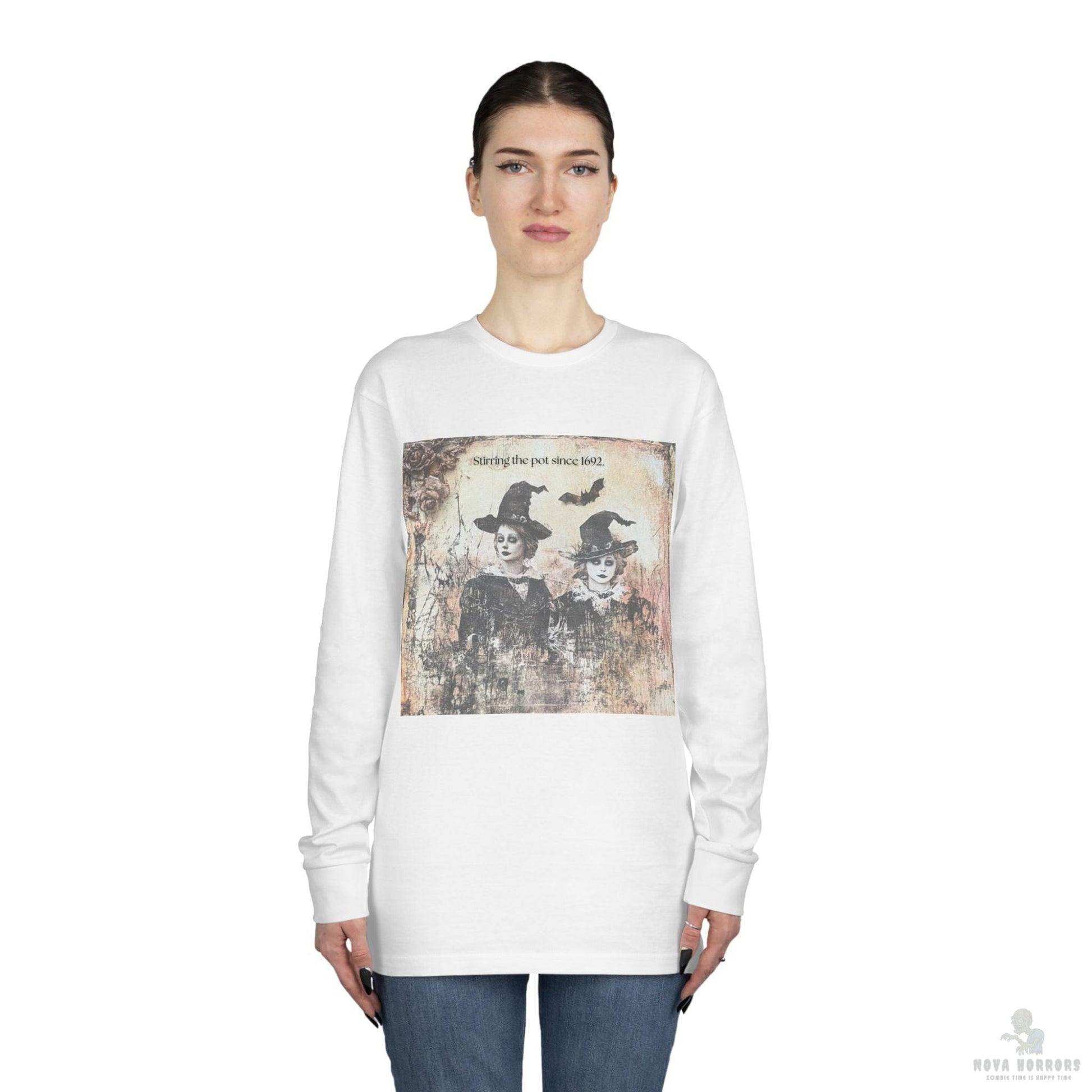 Stirring the Pot Since 1692 Long Sleeve Crewneck Tee