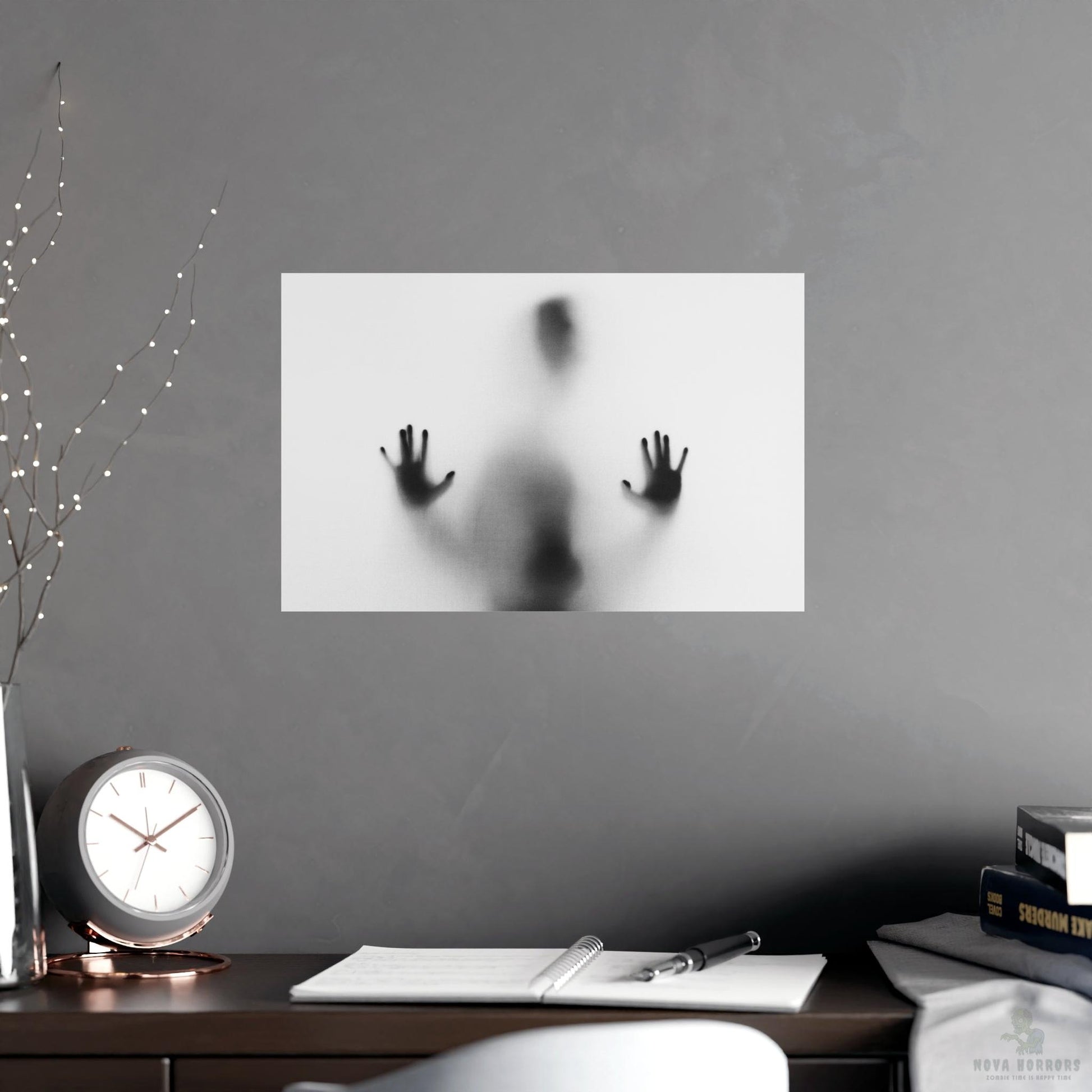 It's Behind You Poster 17x 11 Matte