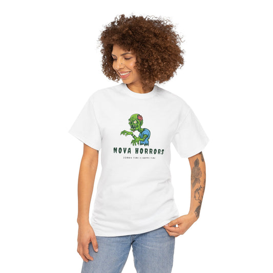 Nova Horrors Logo Unisex Heavy Cotton Tee