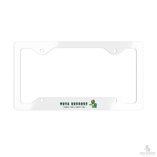 Nova Horrors Metal License Plate Frame