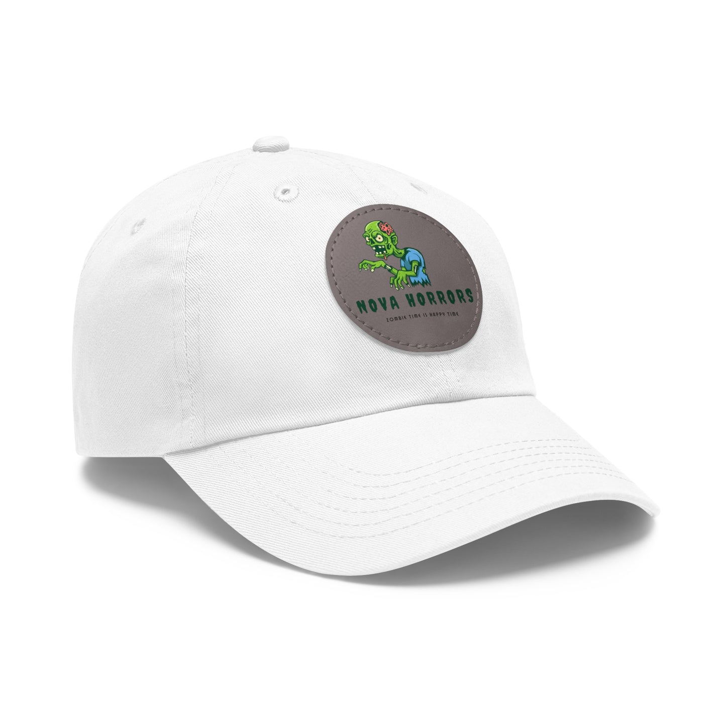 Nova Horrors Logo Hat with Leather Patch