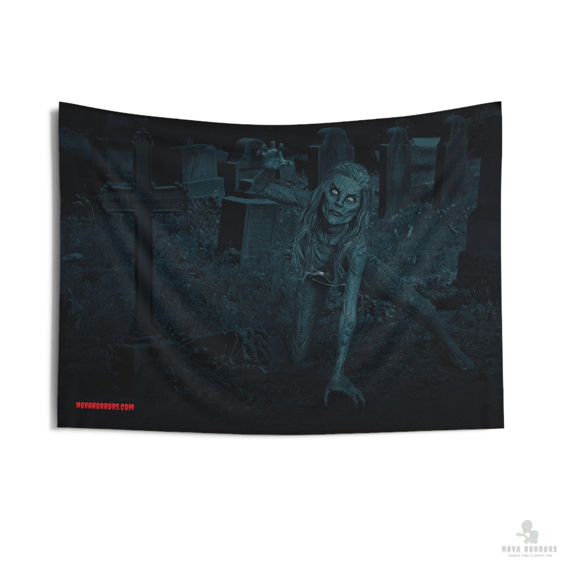 Graveyard Gloria Wall Tapestry
