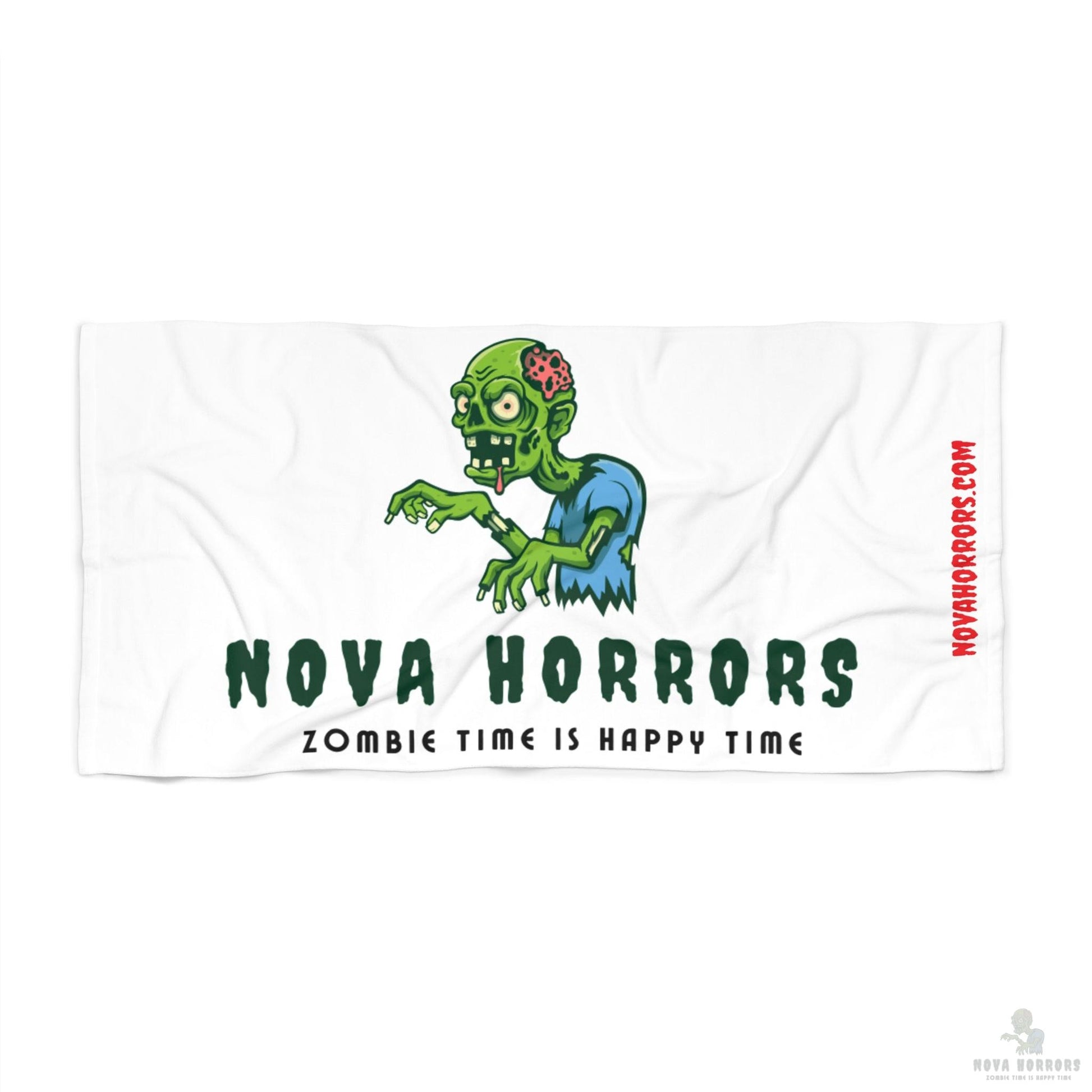 Nova Horrors Logo Beach Towel
