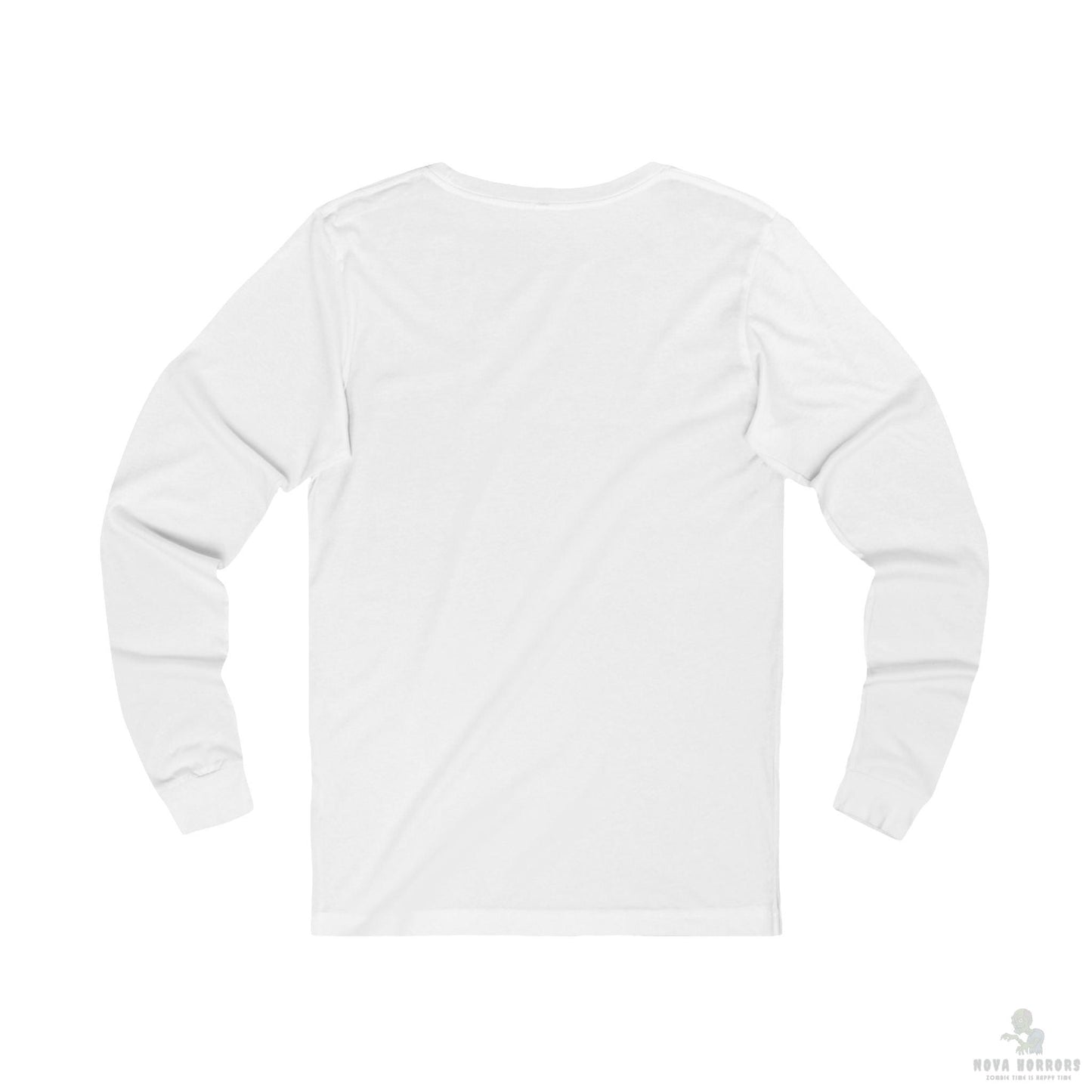 Ghostly Vibes Unisex Long Sleeve Tee, Halloween Shirt, Fall Casual Wear, Spooky T-Shirt, October Gift, Cozy Ghost Tee