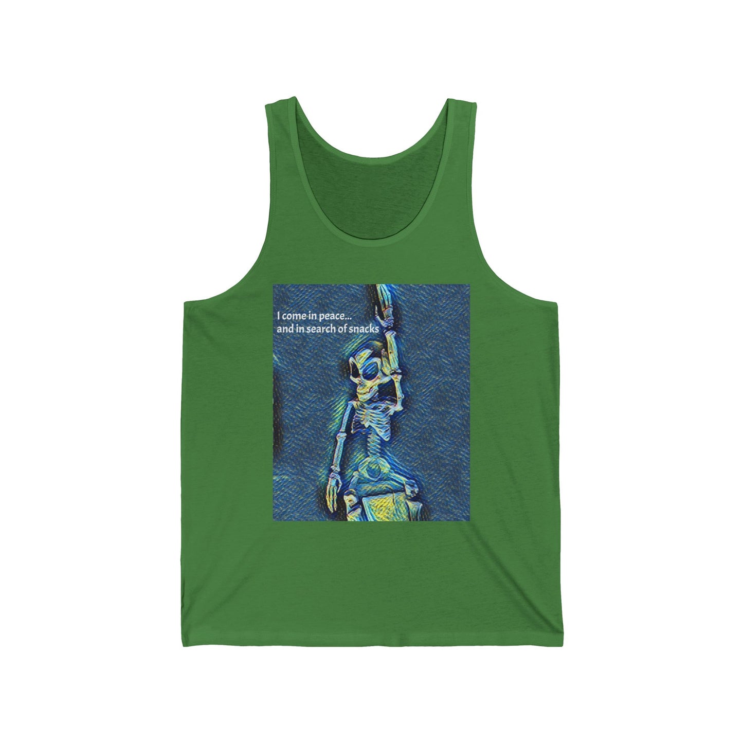 Alien Snacks Unisex Jersey Tank