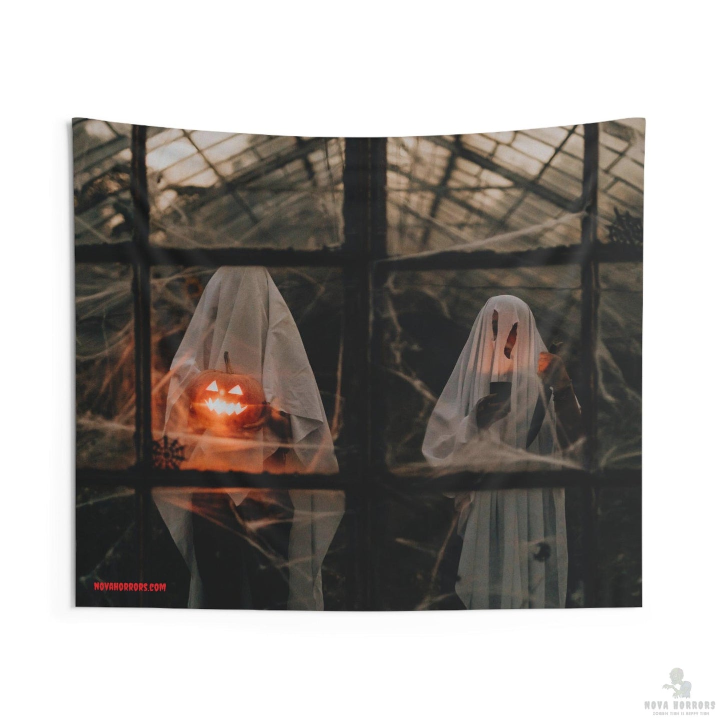 Halloween Ghosties Wall Tapestry