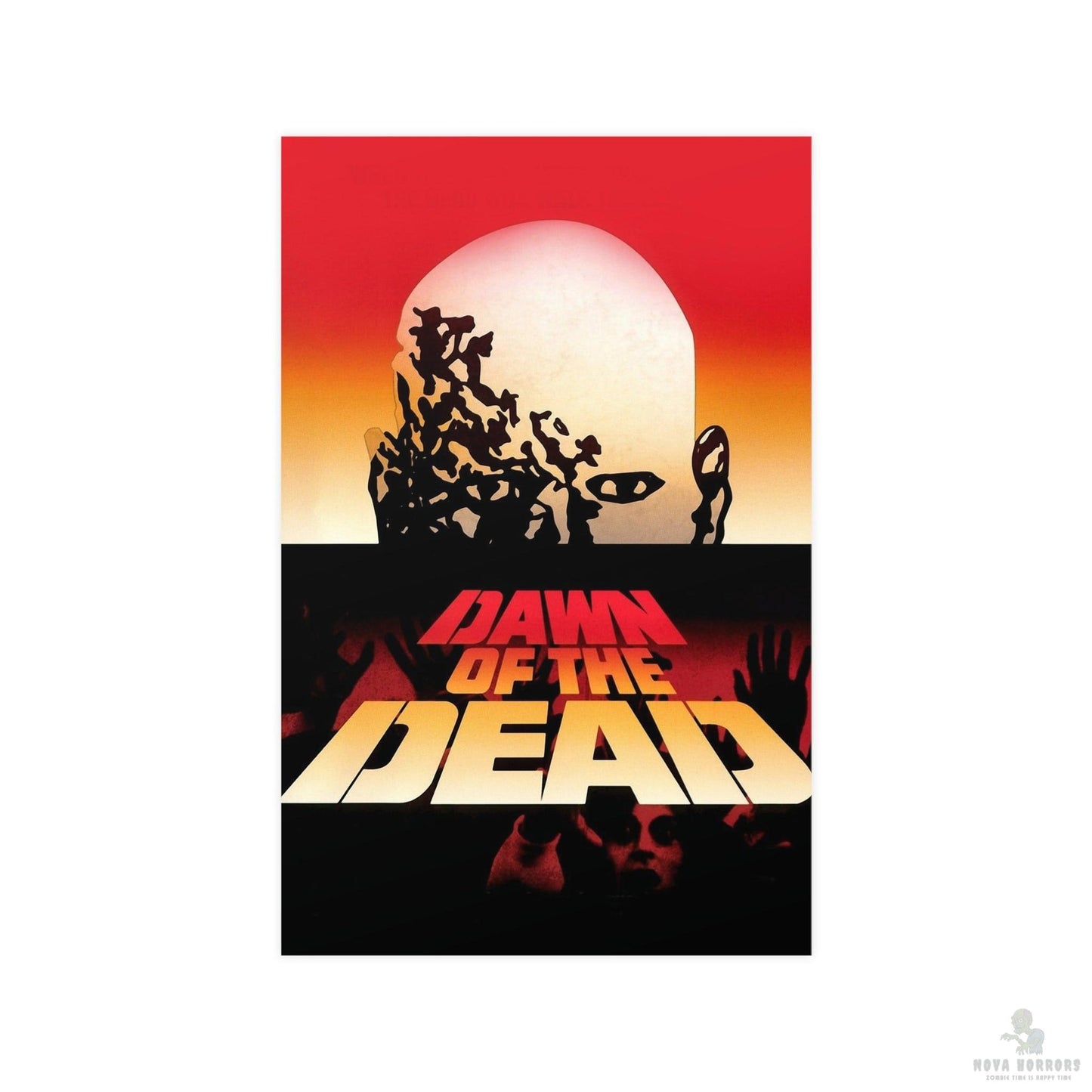 Zombie Dawn Poster 17x 11 Matte
