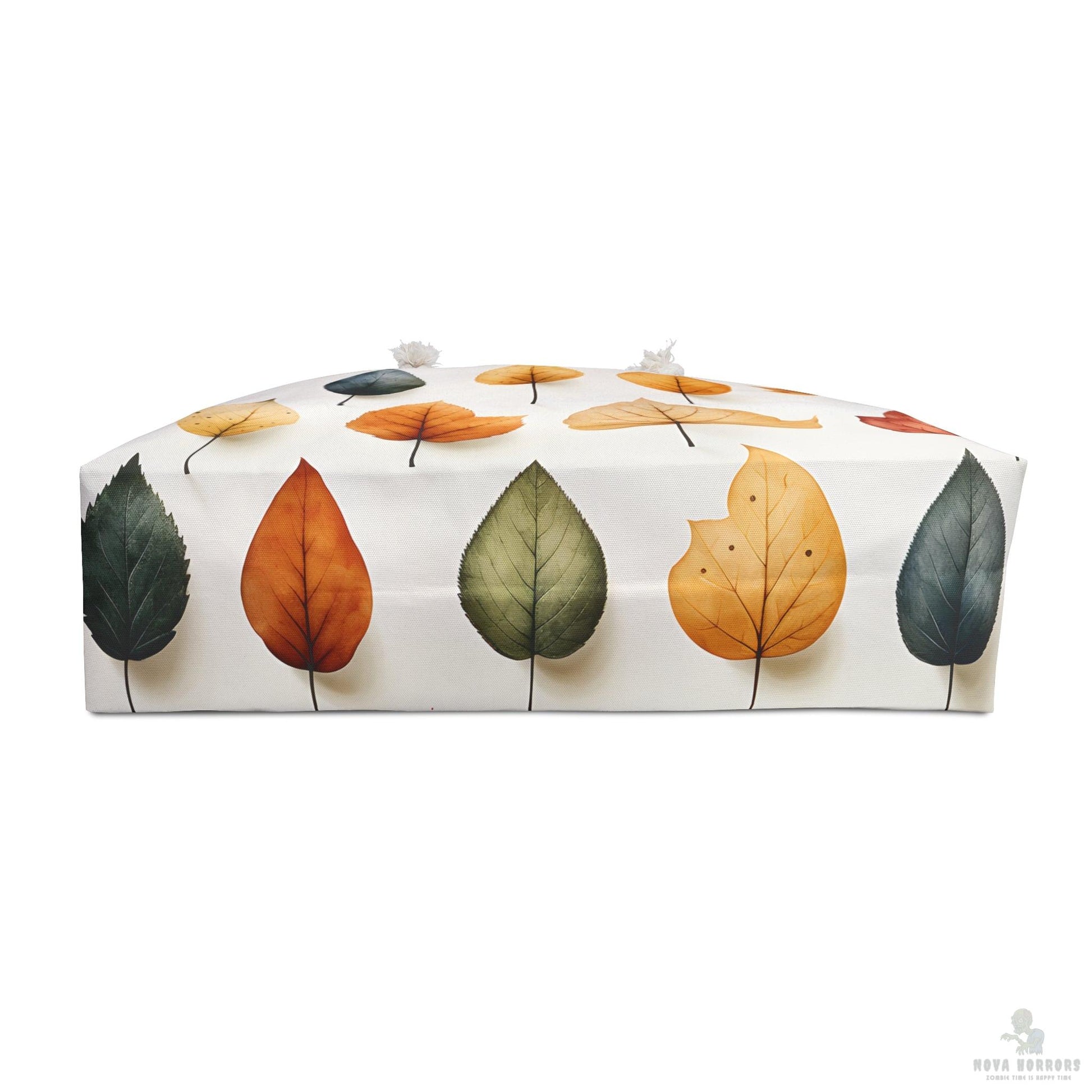 Autumn Leaf Weekender Bag, Stylish Travel Tote, Fall Fashion Accessory, Perfect for Weekend Getaways, Eco-Friendly Canvas Bag