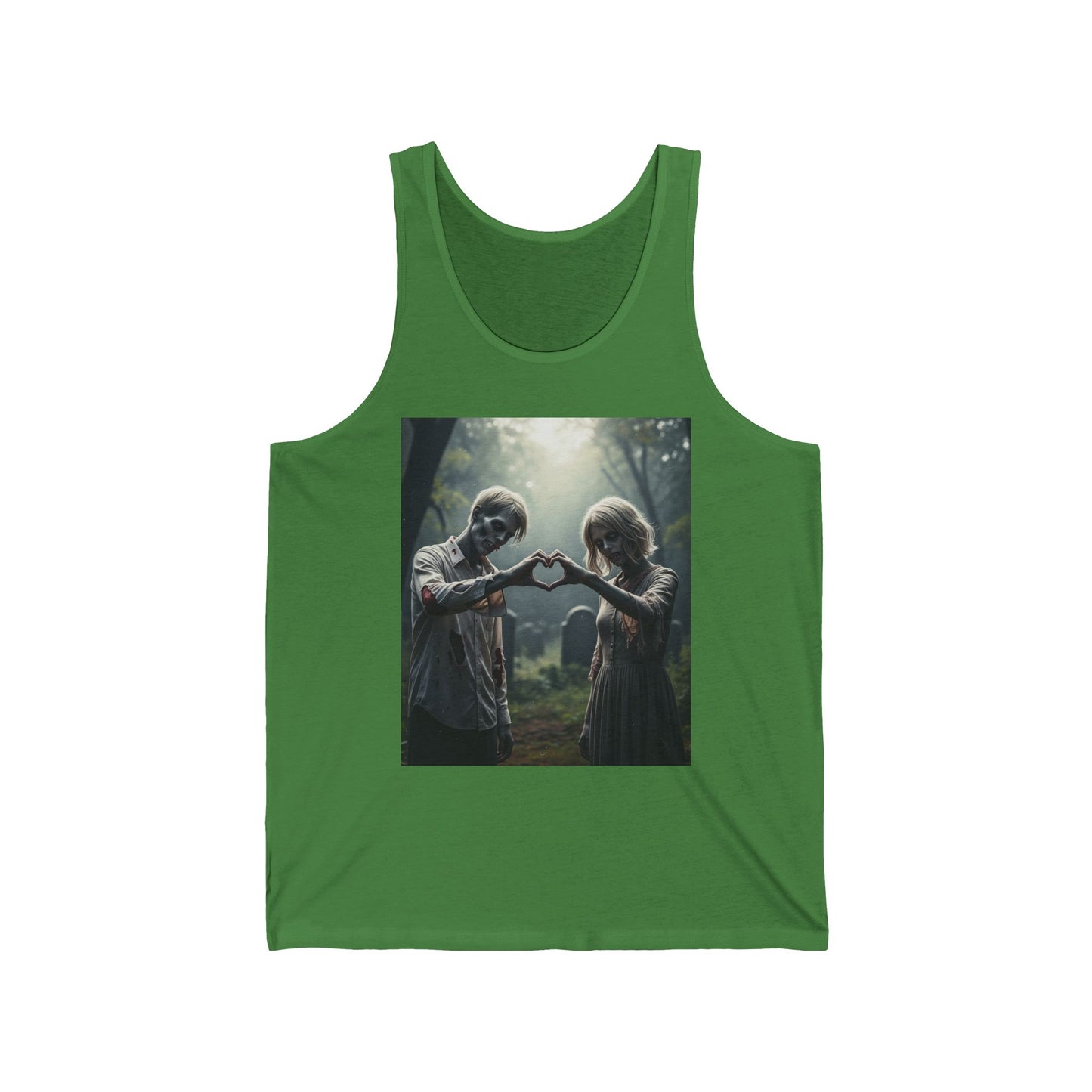 Zombie Love Unisex Jersey Tank
