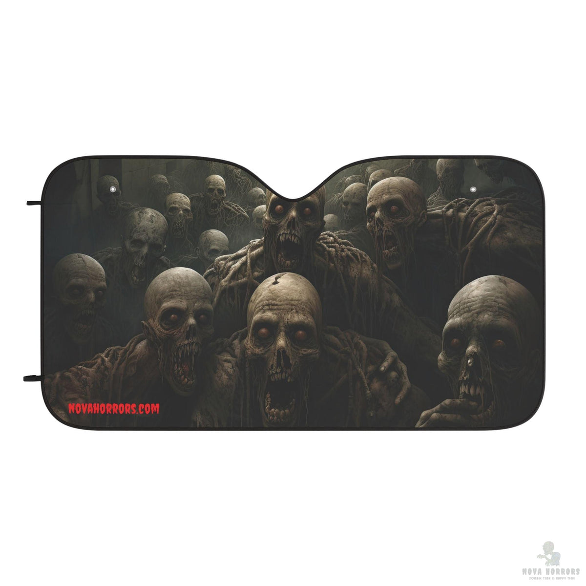 Gothic Zombie Car Sun Shade