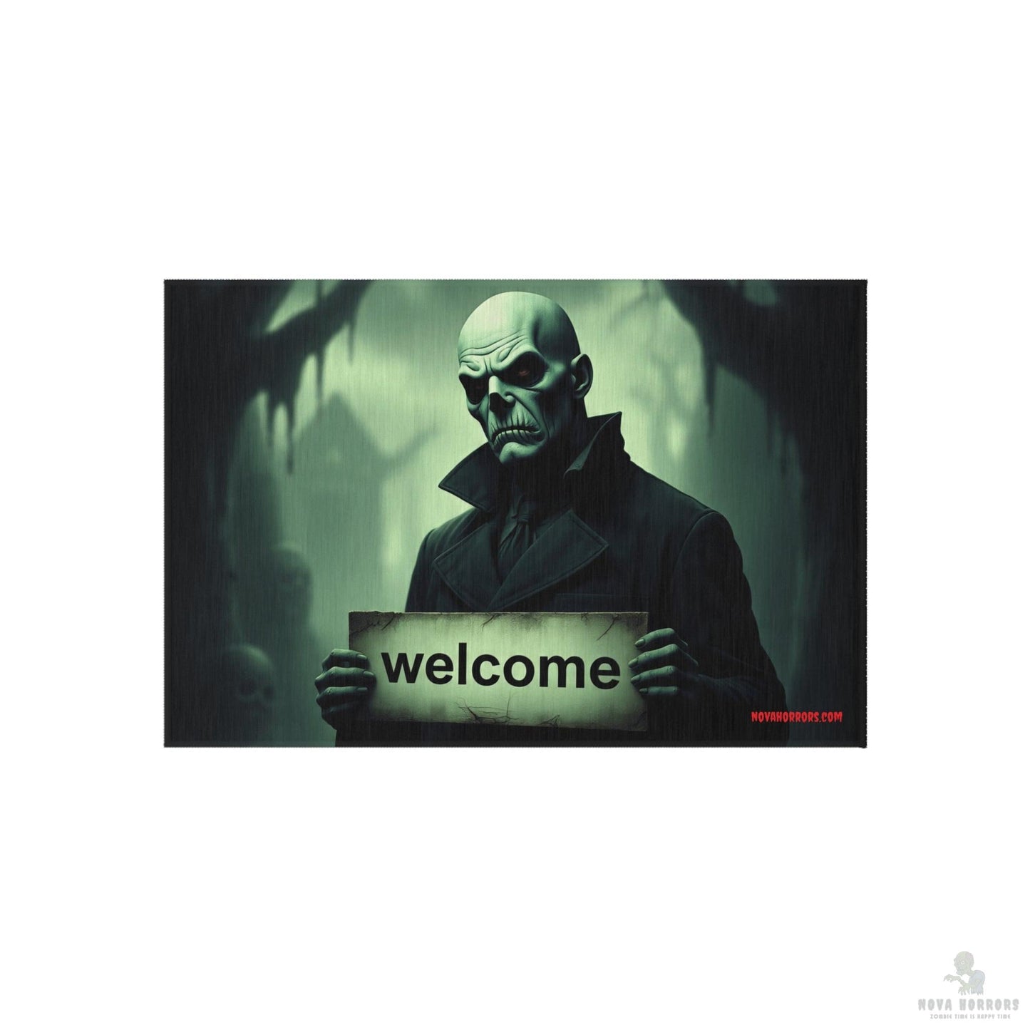 Goulish Welcome Outdoor Rug - Doormat