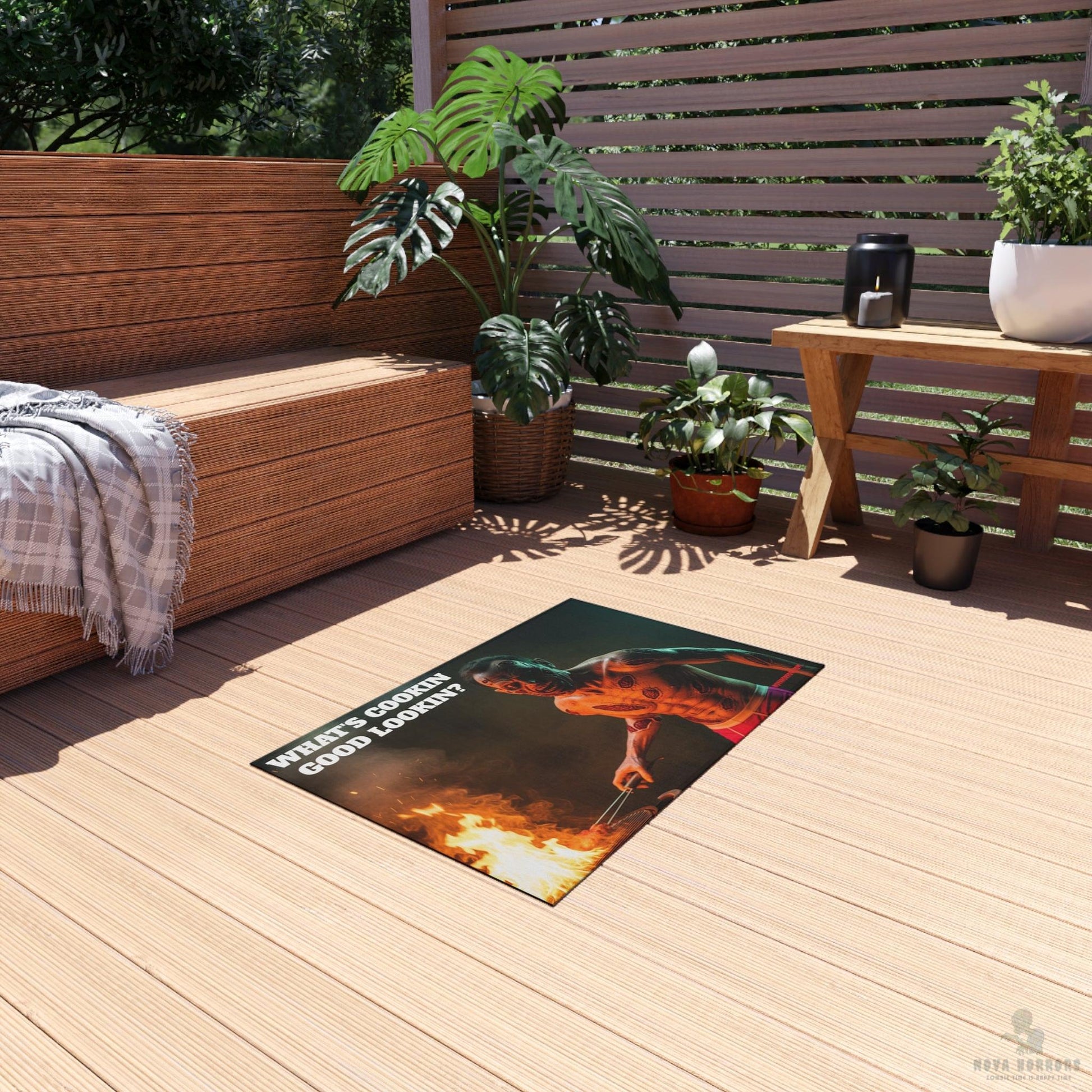 Whats Cookin Good Lookin Outdoor Rug - Doormat