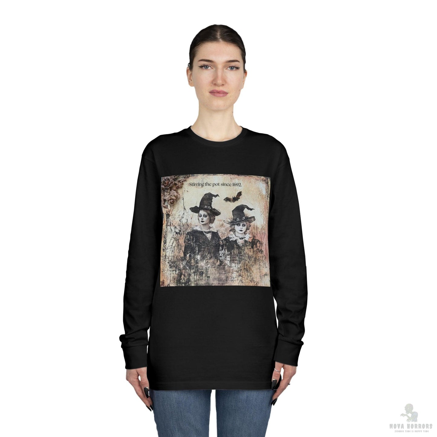 Stirring the Pot Since 1692 Long Sleeve Crewneck Tee