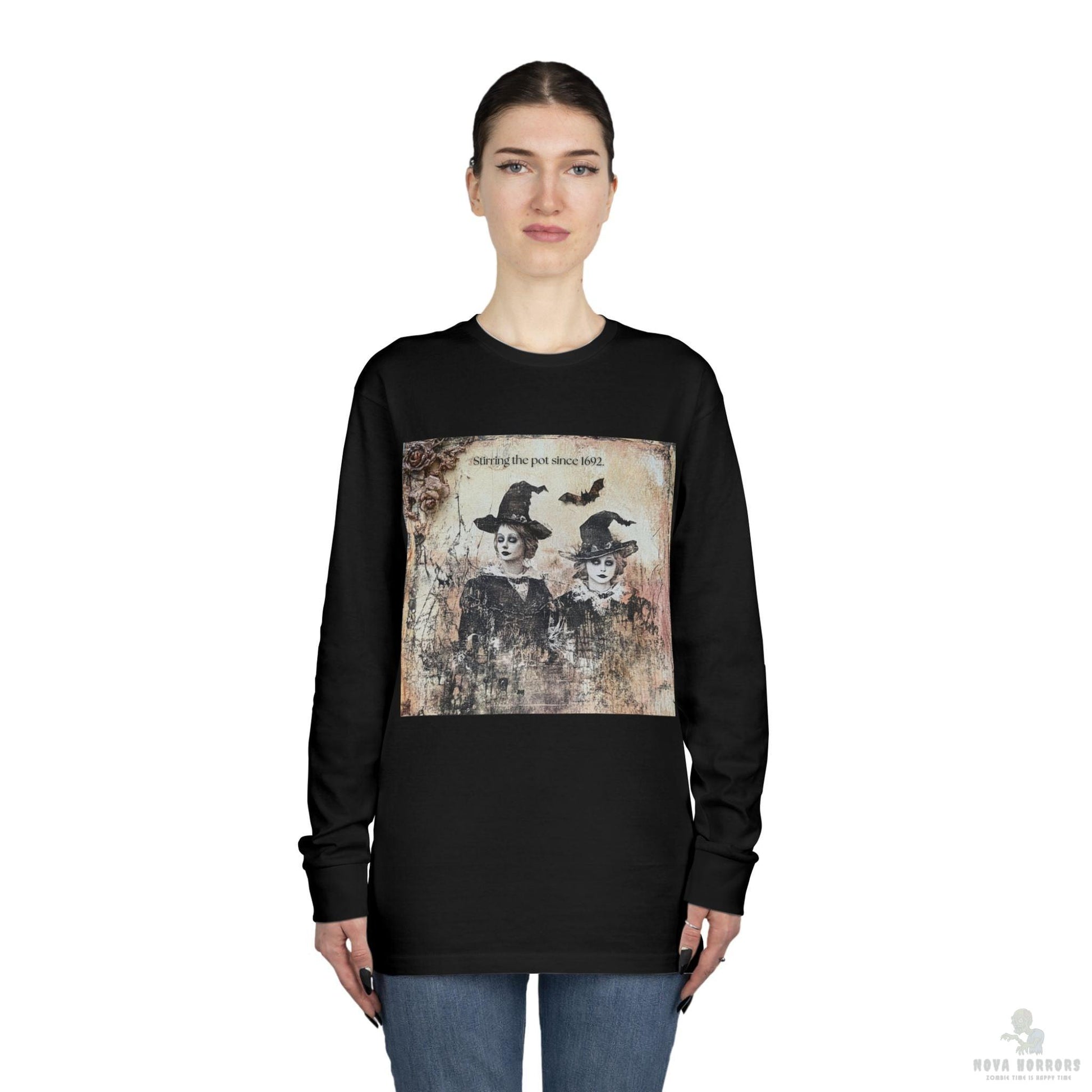 Stirring the Pot Since 1692 Long Sleeve Crewneck Tee