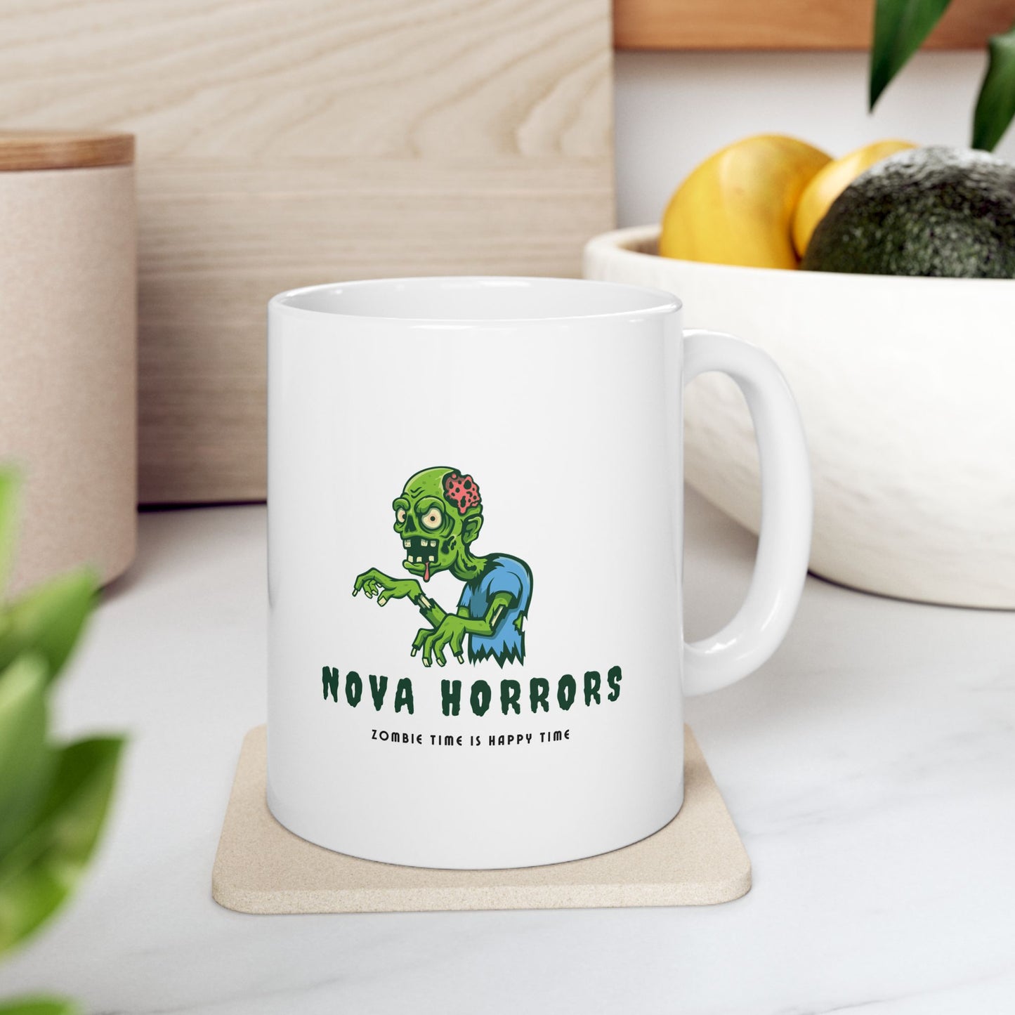 Nova Horrors Ceramic Coffee Mug – Gothic Horror Brand Drinkware