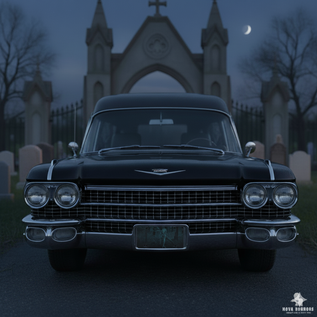 Graveyard Gloria Vanity Plate – Gothic Horror Decorative License Plate