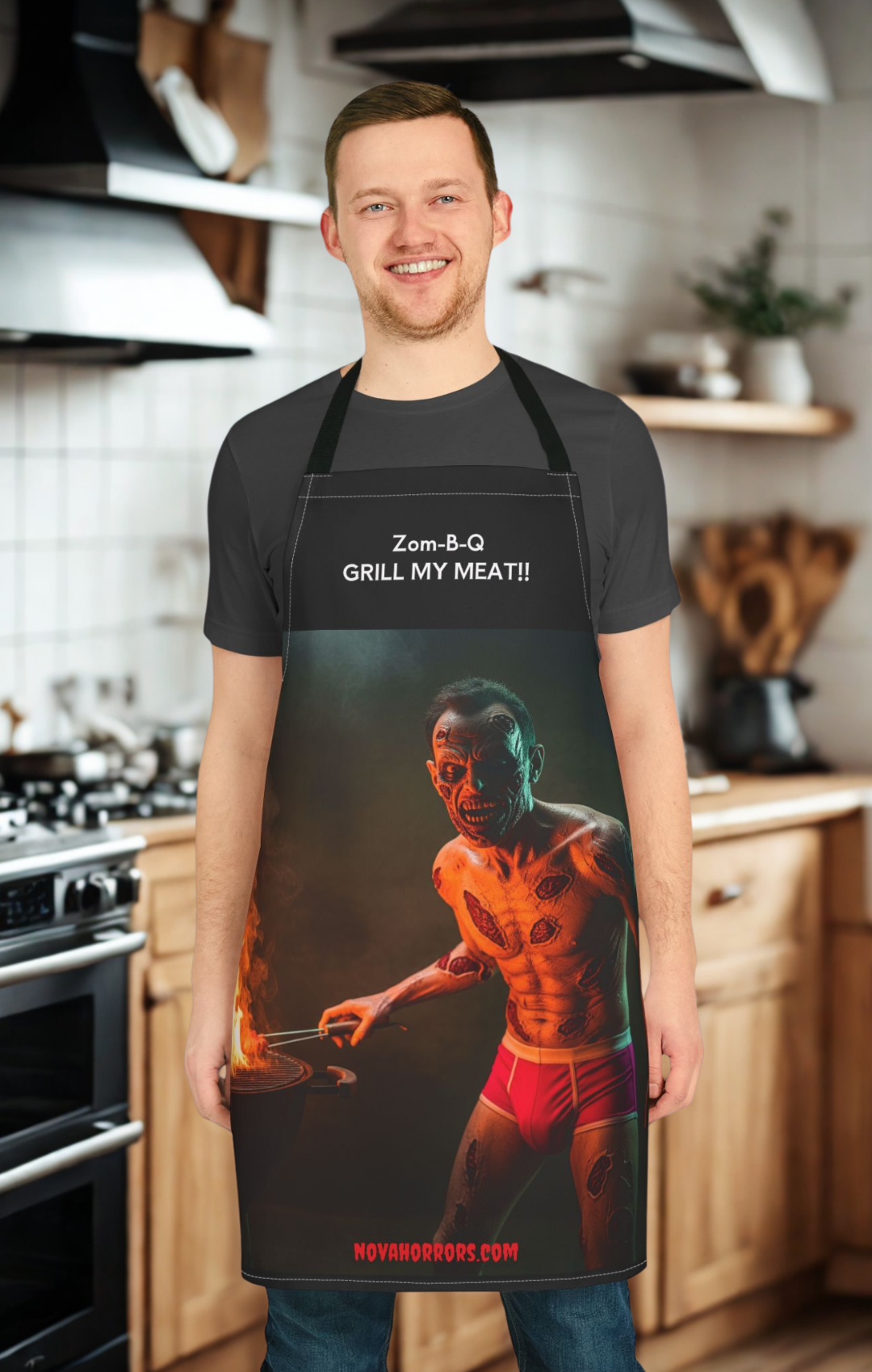 Zom-B-Q Speedo Chef Apron